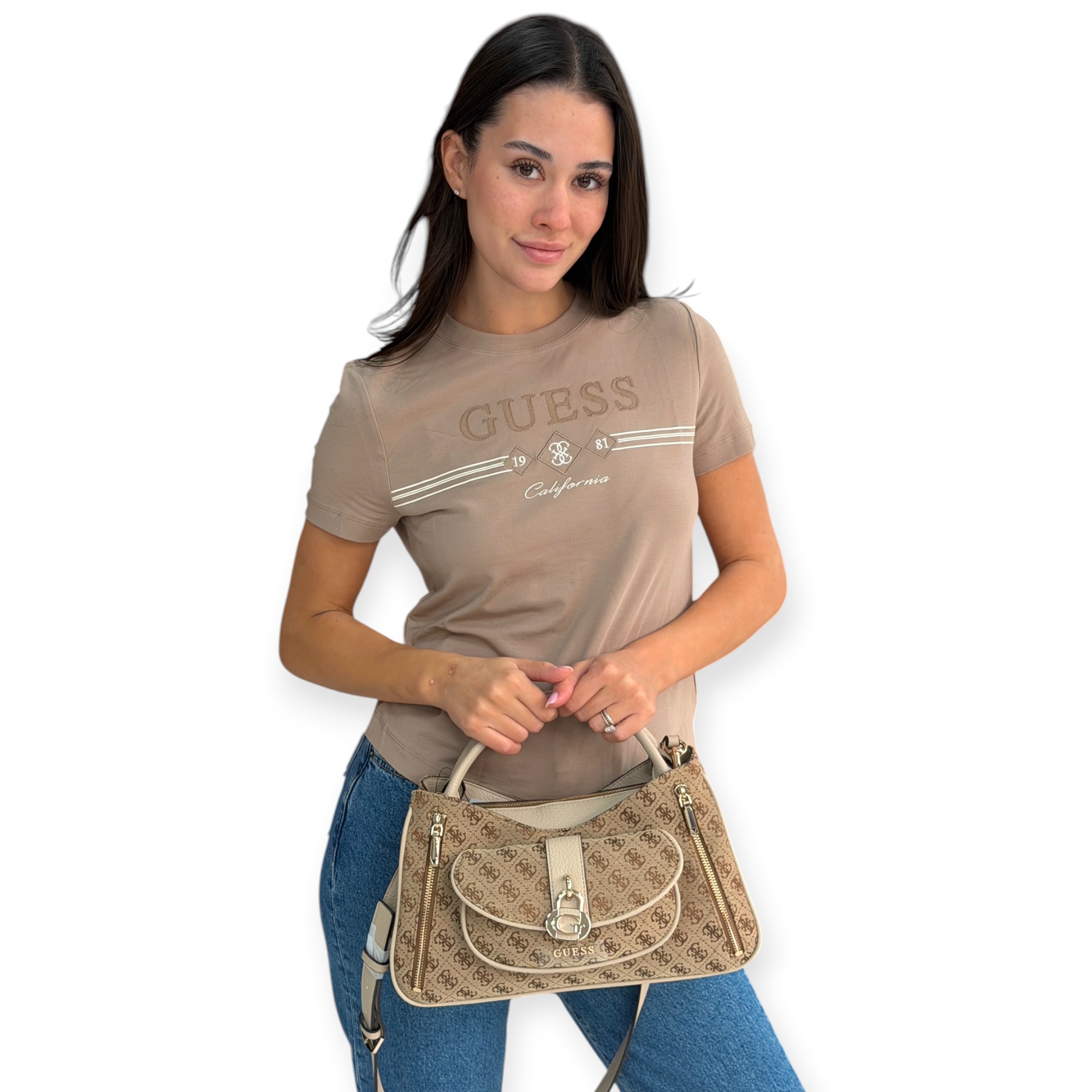 חולצה נשים GUESS FEBE TEE