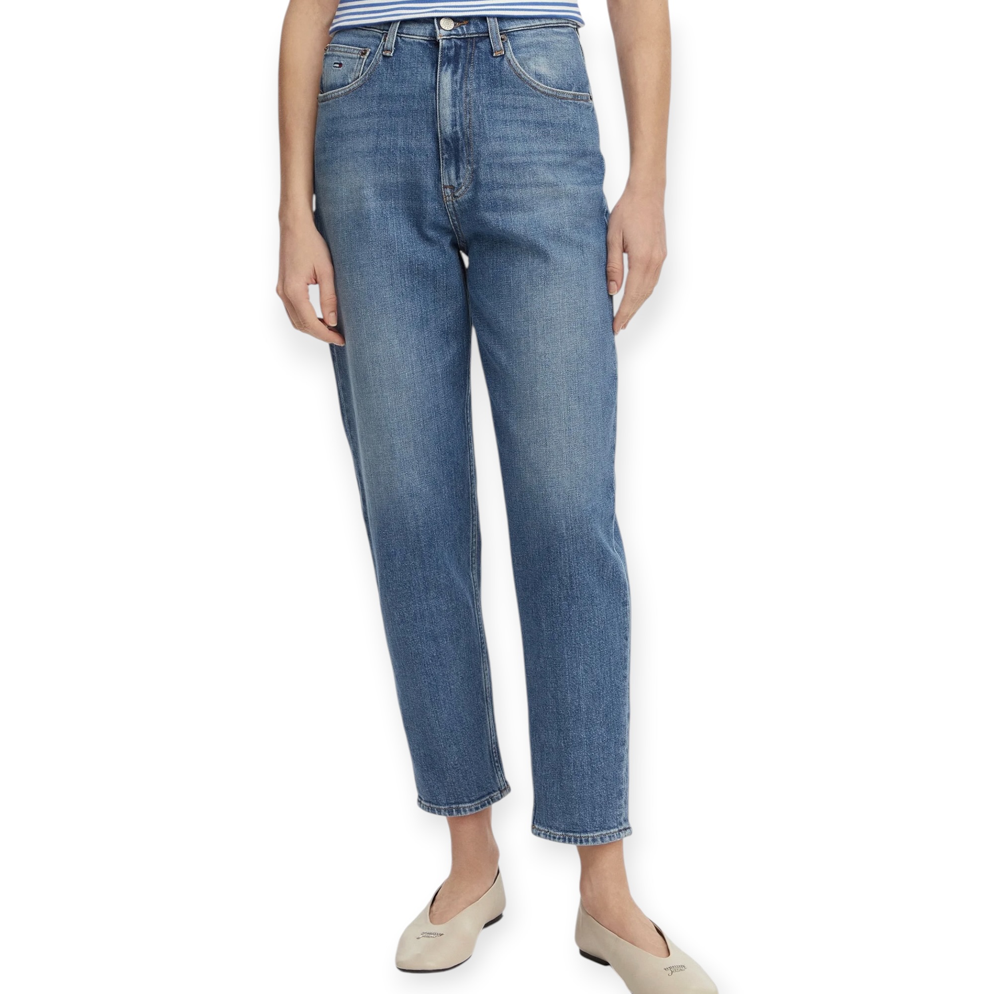 גינס נשים TOMMY HILFIGER MOM JEAN