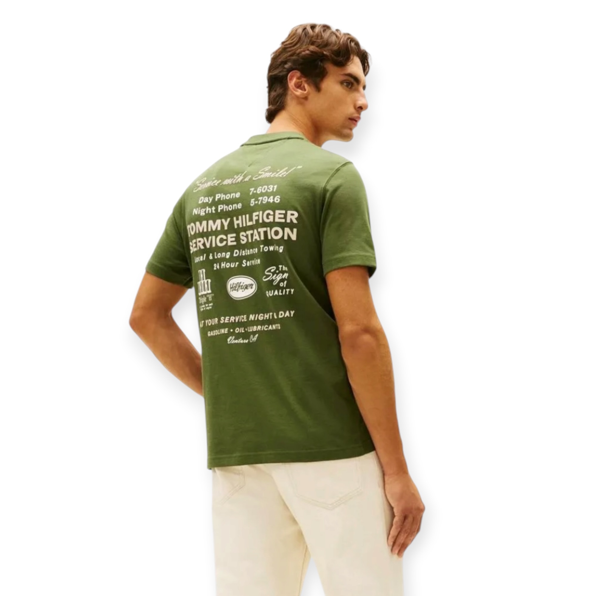 חולצה TOMMY HILFIGER STATION TEE