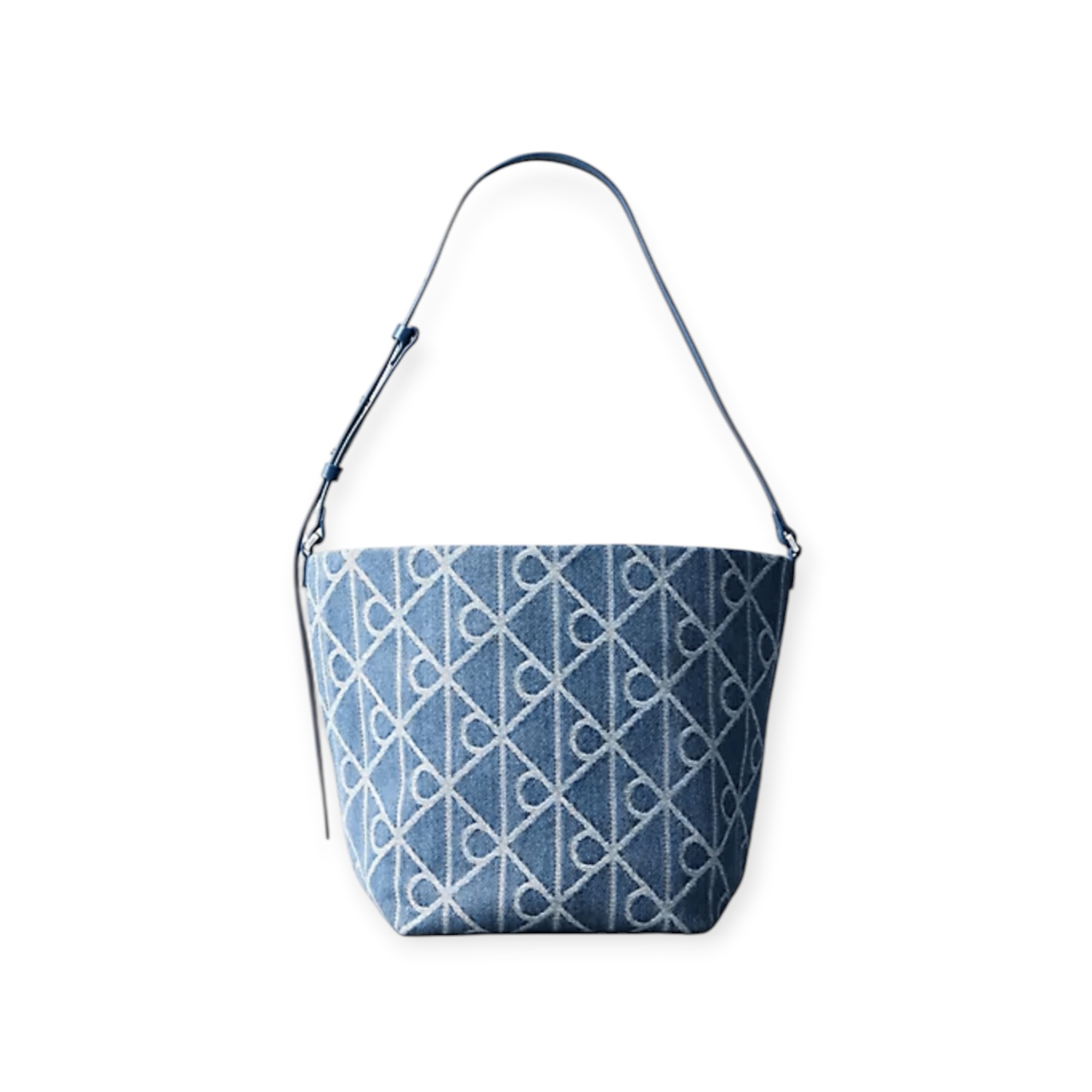 תיק CALVIN KLEIN AOP DENIM BUCKET