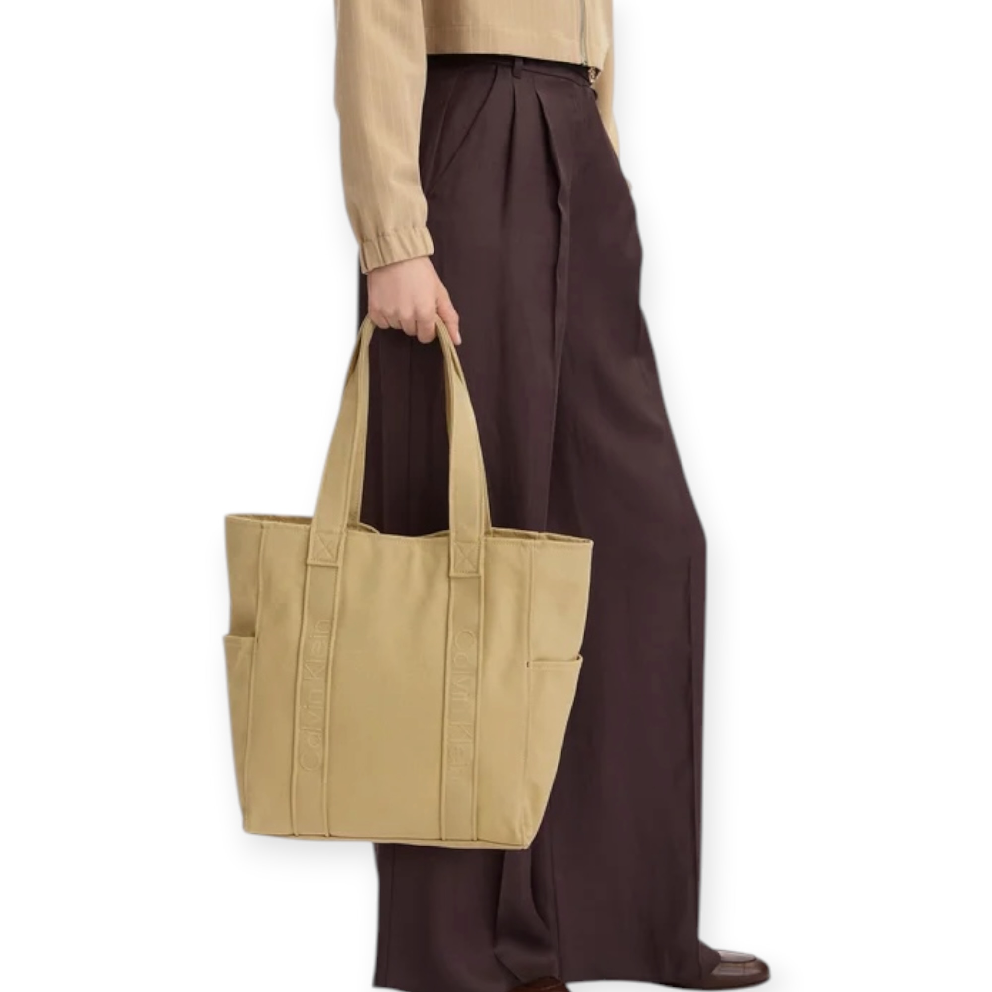 תיק נשים CALVIN KLEIN WEBBING CANVAS