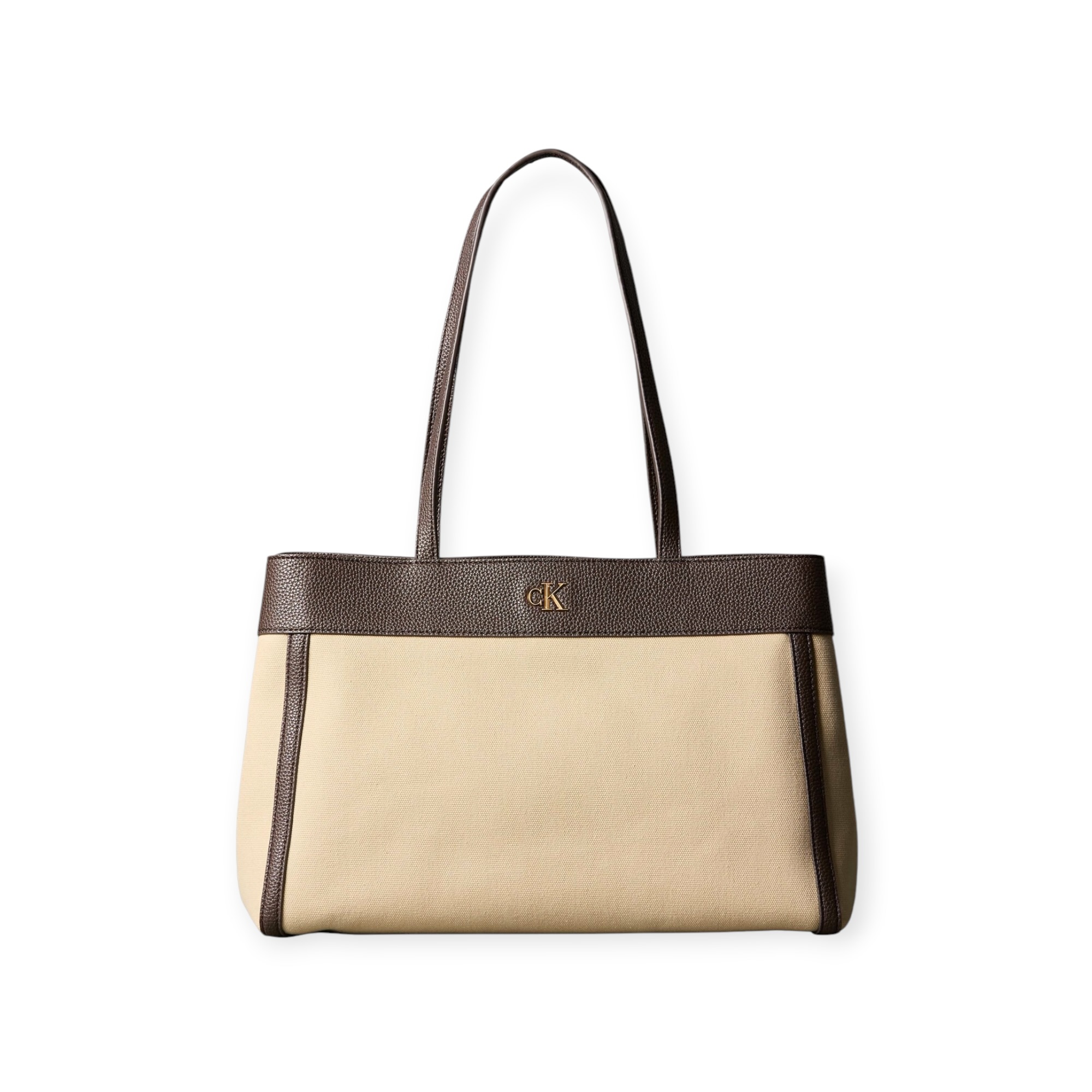 תיק נשים CALVIN KLEIN BOLD CANVAS MEDIUM TOTE