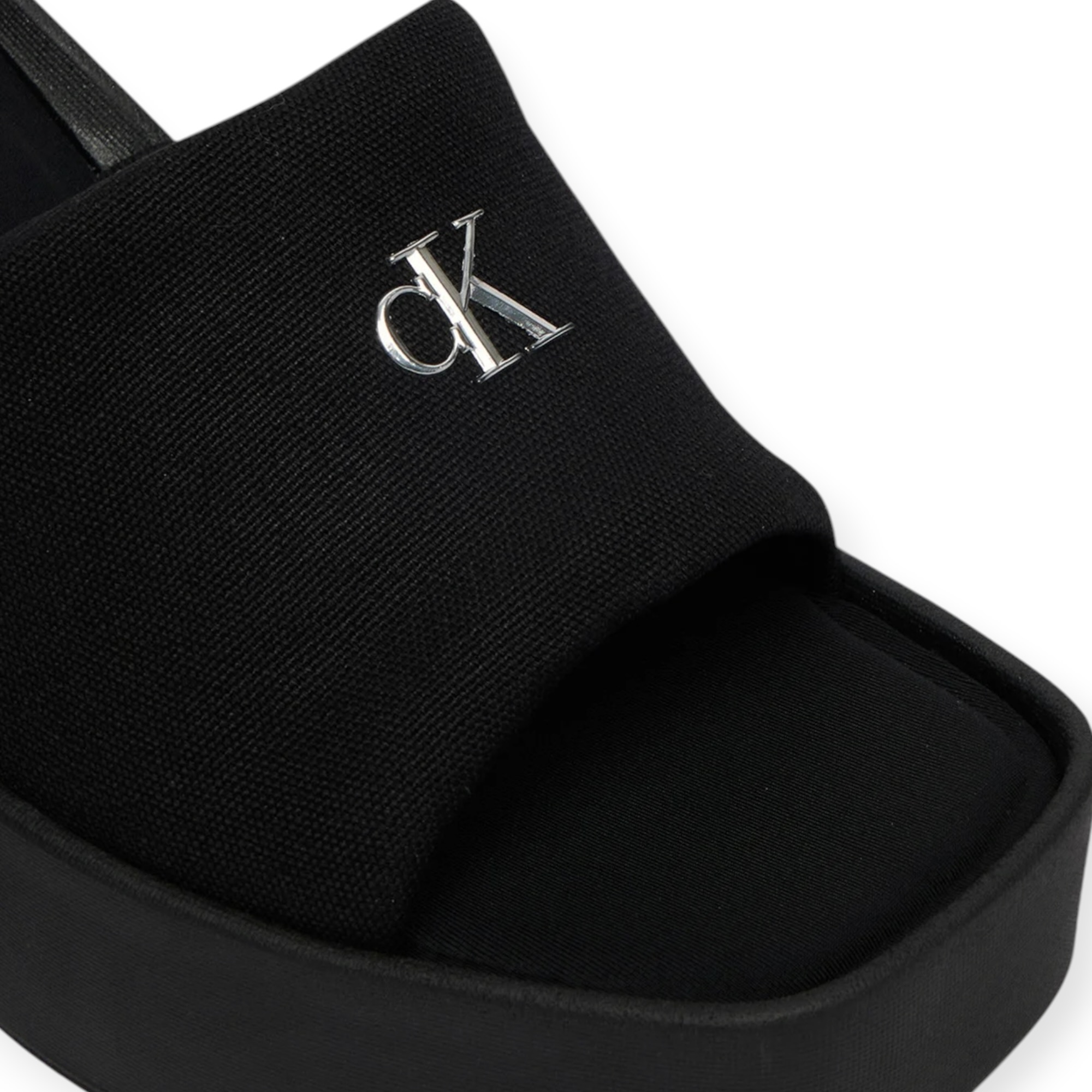 נעלי CALVIN KLEIN WEDGW SANDAL CANVAS