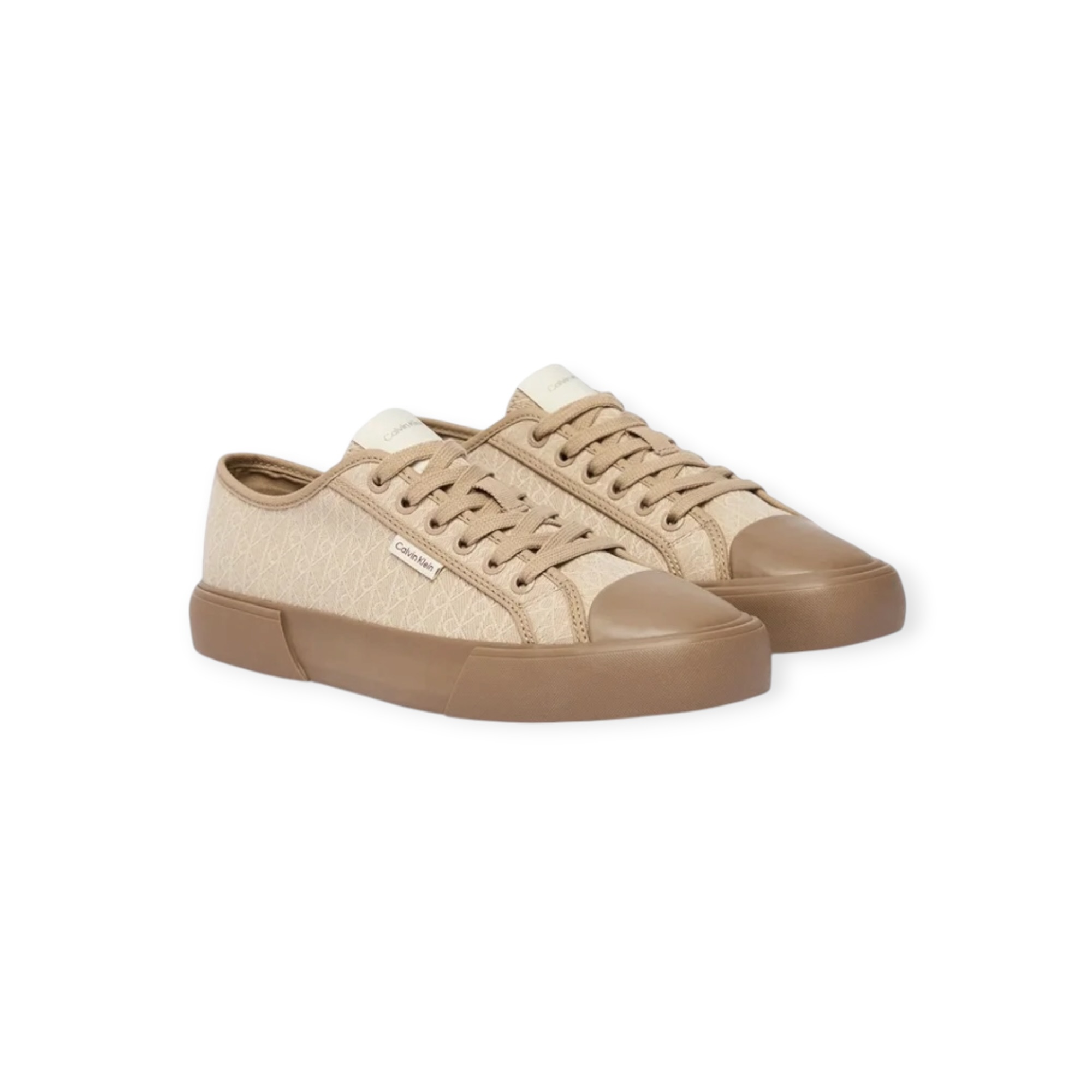 נעלי CALVIN KLEIN CANVAS VULC LACE UP נעלי CALVIN KLEIN CANVAS VULC LACE UP