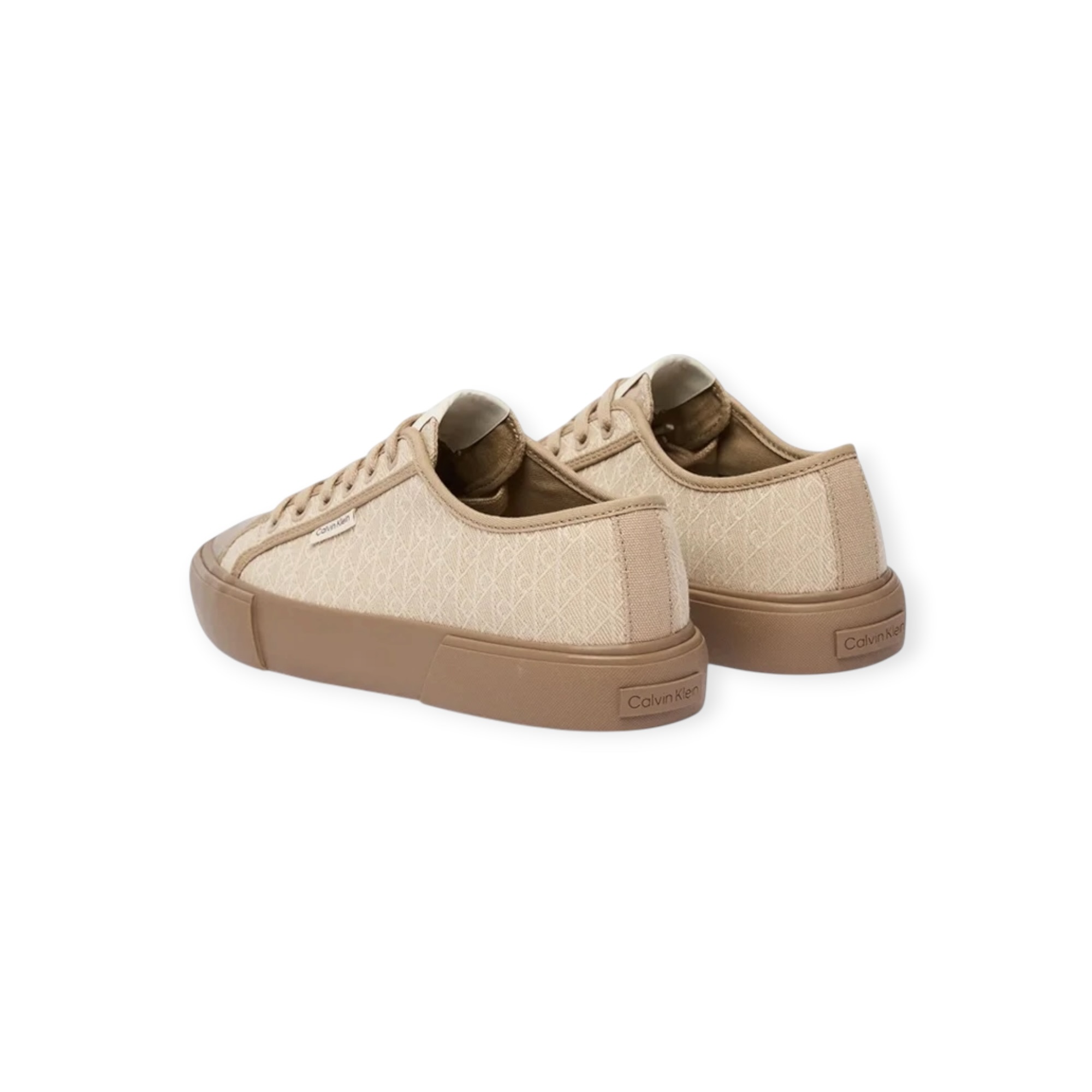 נעלי CALVIN KLEIN CANVAS VULC LACE UP נעלי CALVIN KLEIN CANVAS VULC LACE UP