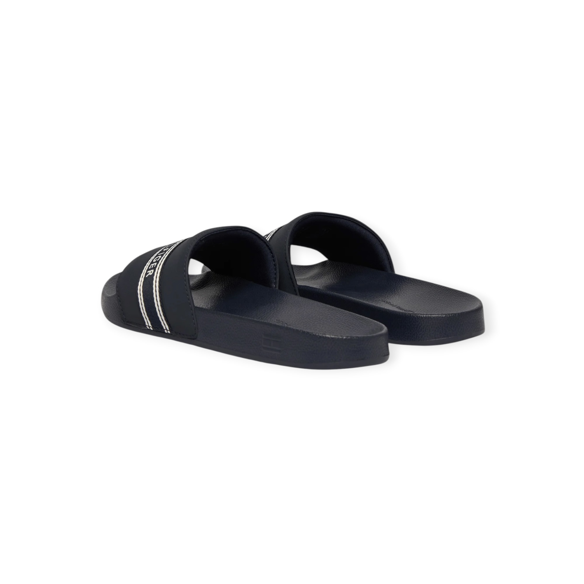 נעלי נשים צבע כחול TOMMY HILFIGER WEBBING  POOL SLIDE