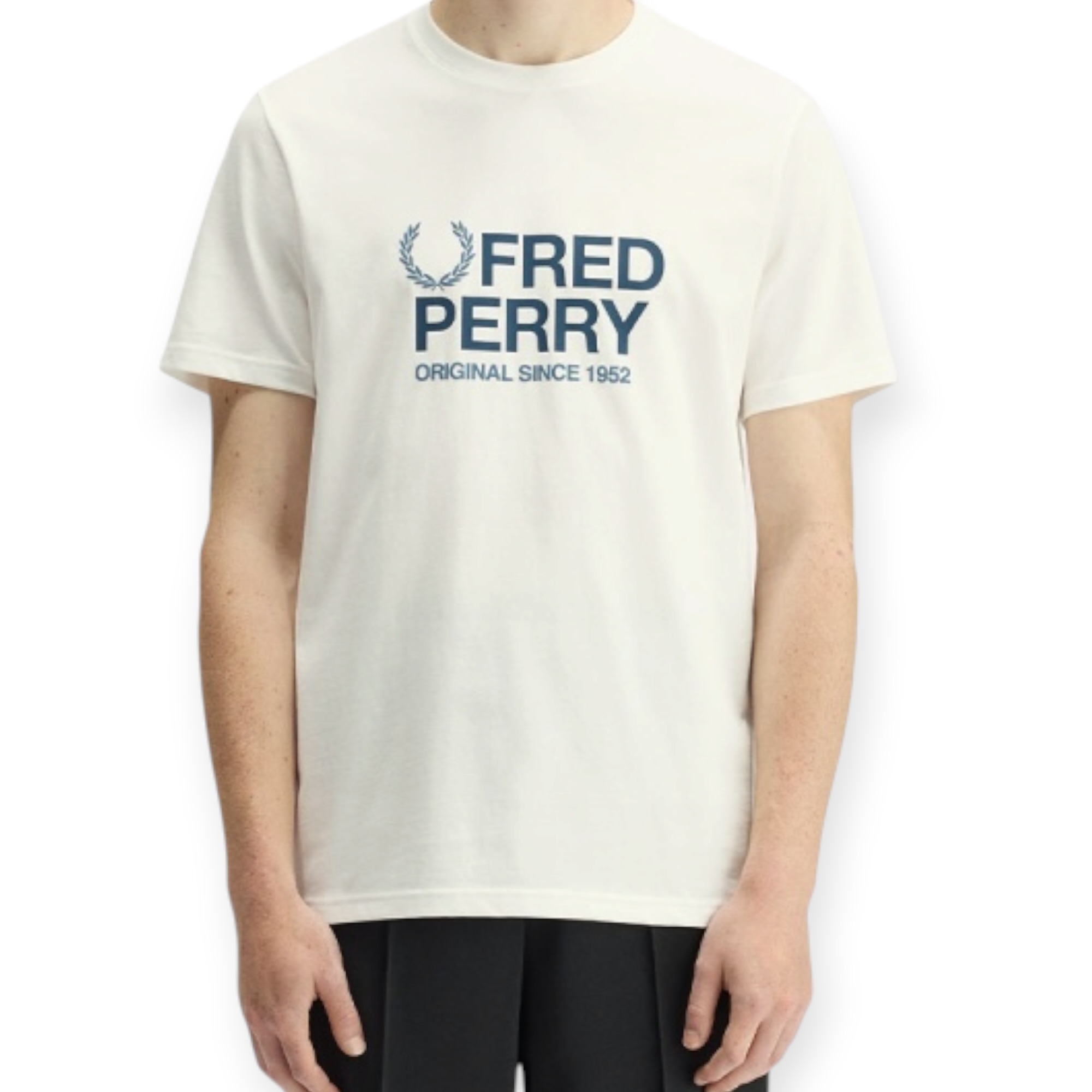 חולצה גברים FRED PERRY GRAPHIC TEE SHIRT