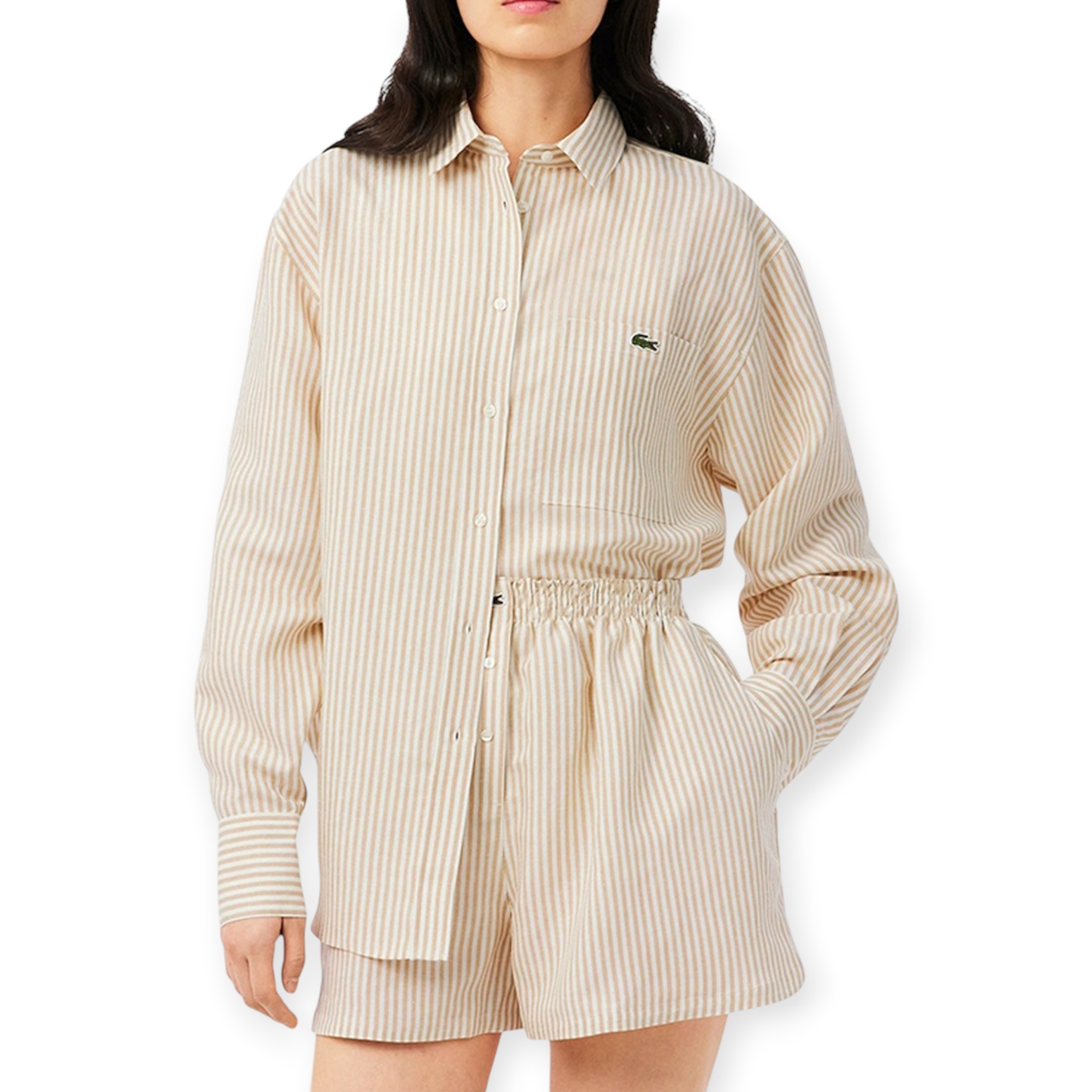 חולצה נשים LACOSTE CHEMISE MANCHES