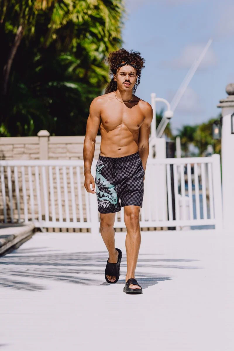 מכנס קצר SPRAYGROUND SPRAY POETRY SWIM SHORT