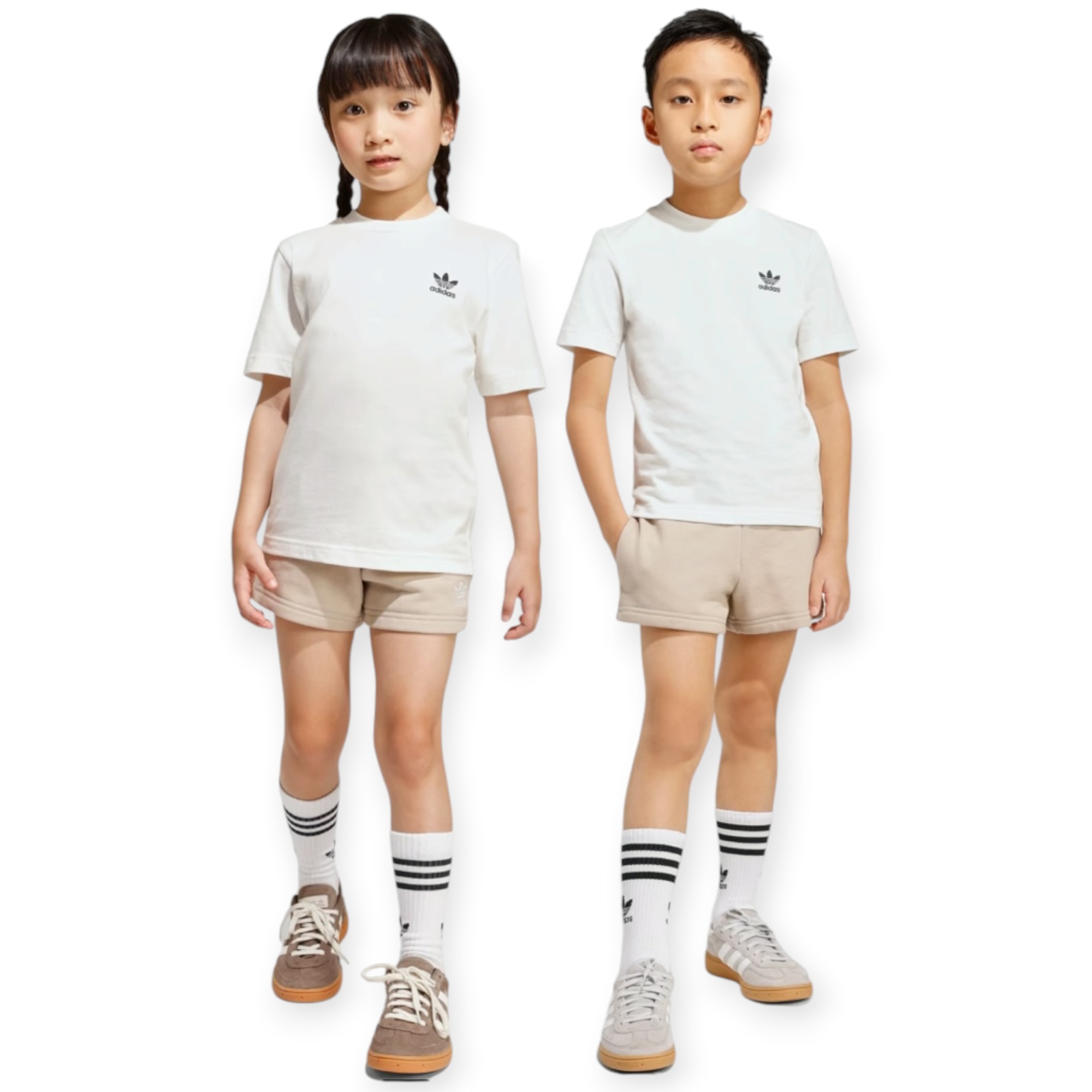 חליפה שנים ADIDAS SHORT TEE SET 3-8