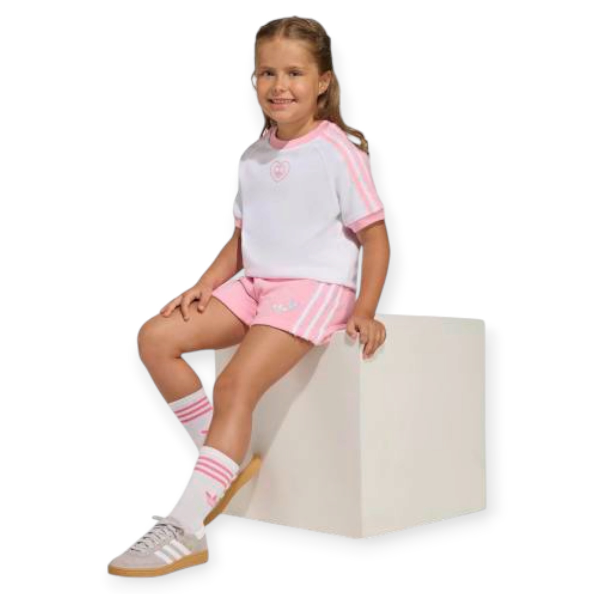 חליפה שנים ADIDAS SHORT TEE SET 3-8