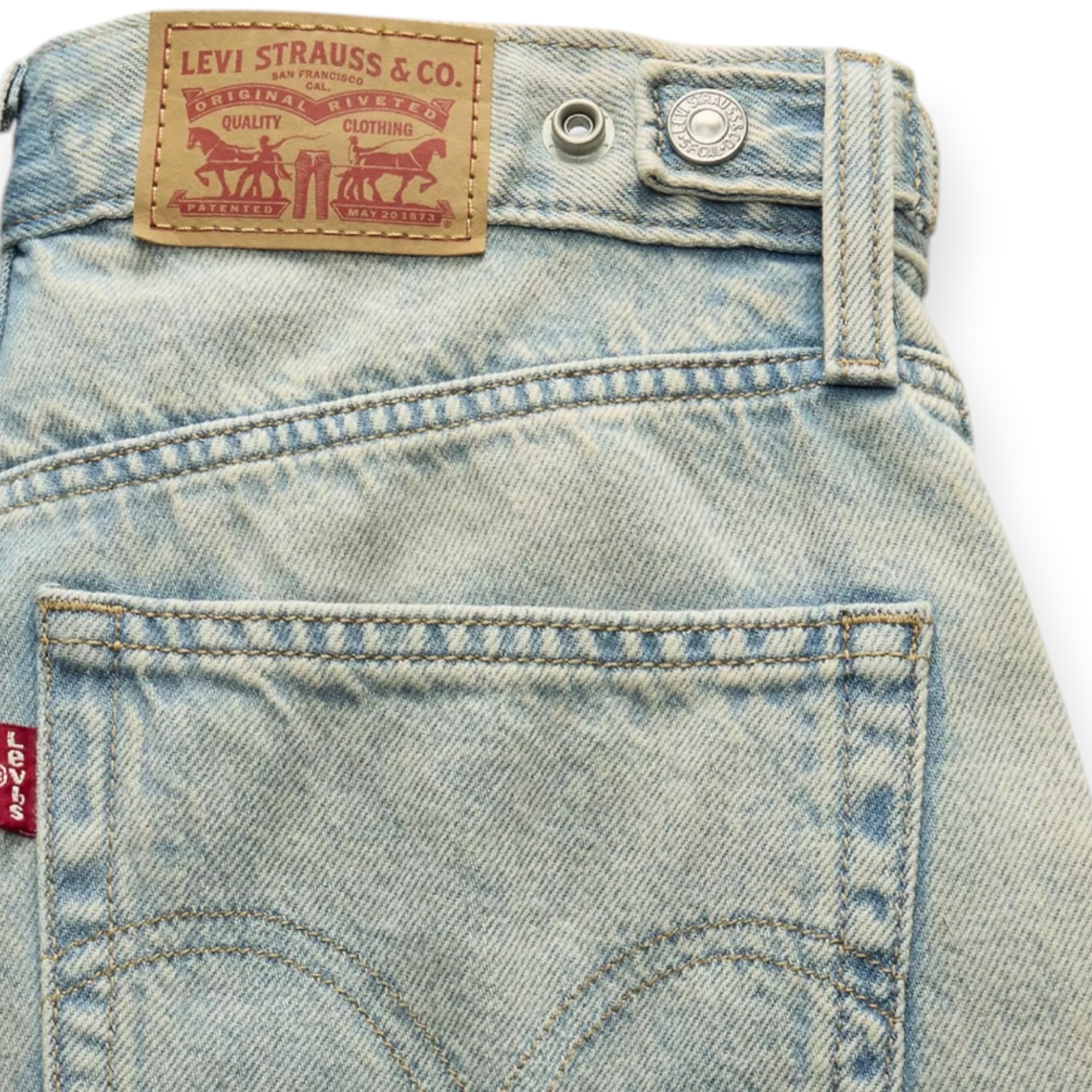 גינס נשים LEVIS CINCH BAGGY JEANS