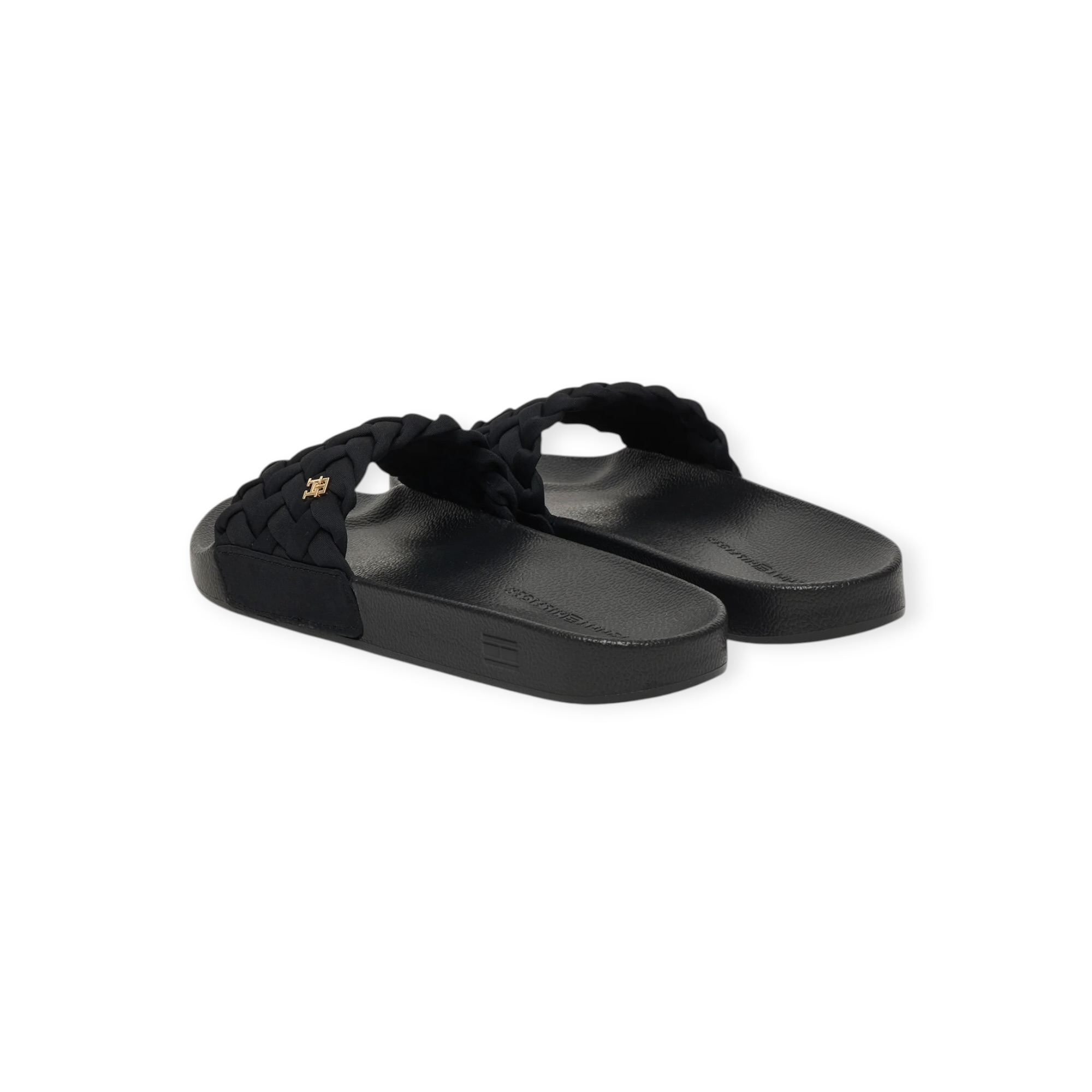 נעלי נשים TOMMY HILFIGER BRAIDED POOL SLIDE נעלי נשים TOMMY HILFIGER BRAIDED POOL SLIDE