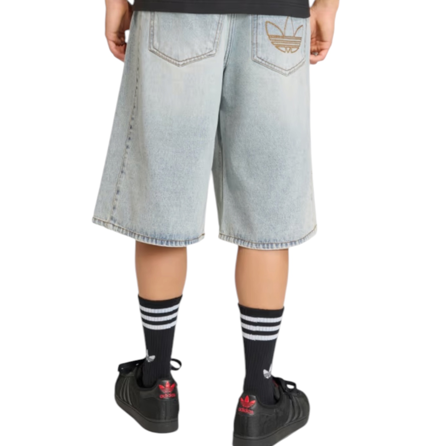 גינס קצר לגברים ADIDAS DENIM SHORT