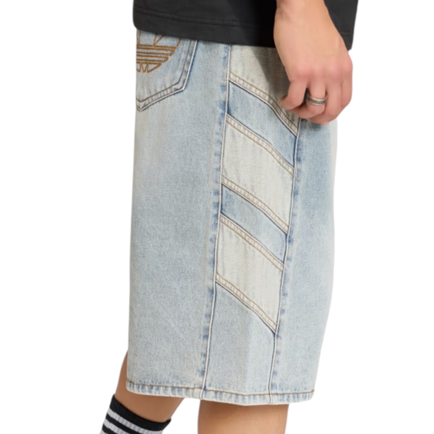 גינס קצר לגברים ADIDAS DENIM SHORT