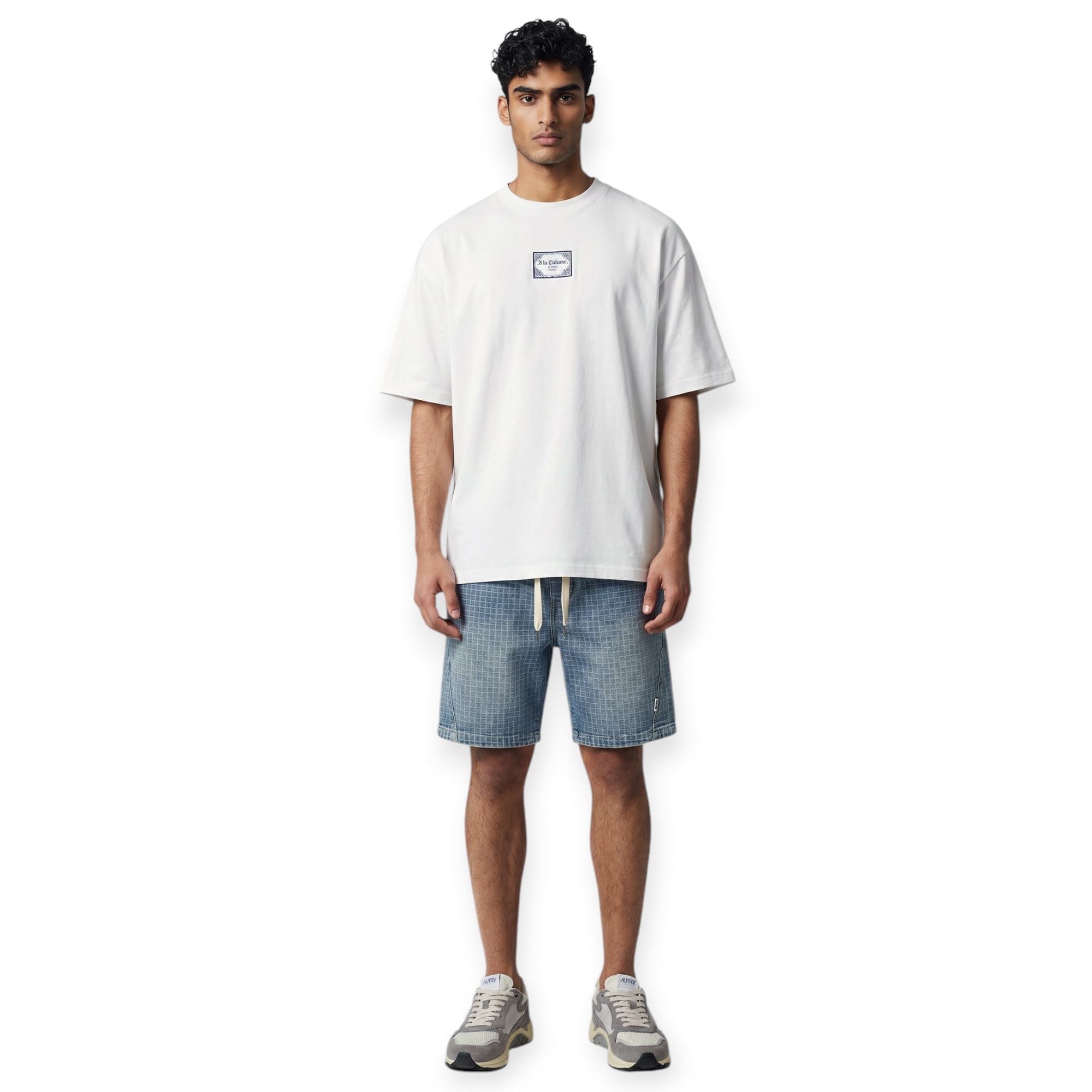 גינס קצר גברים BALR SHORT DENIM PANTS