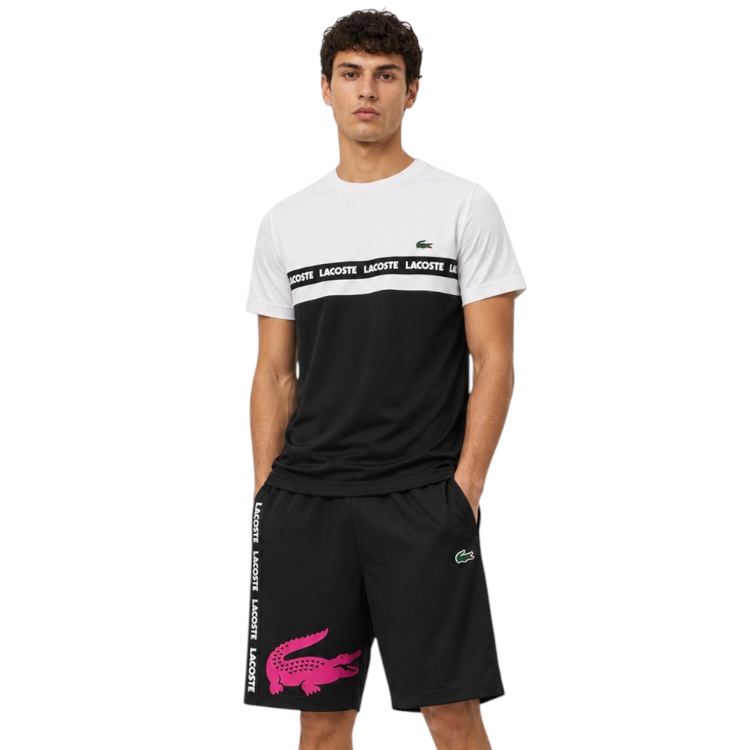 חליפה גברים דרייפיט LACOSTE SET