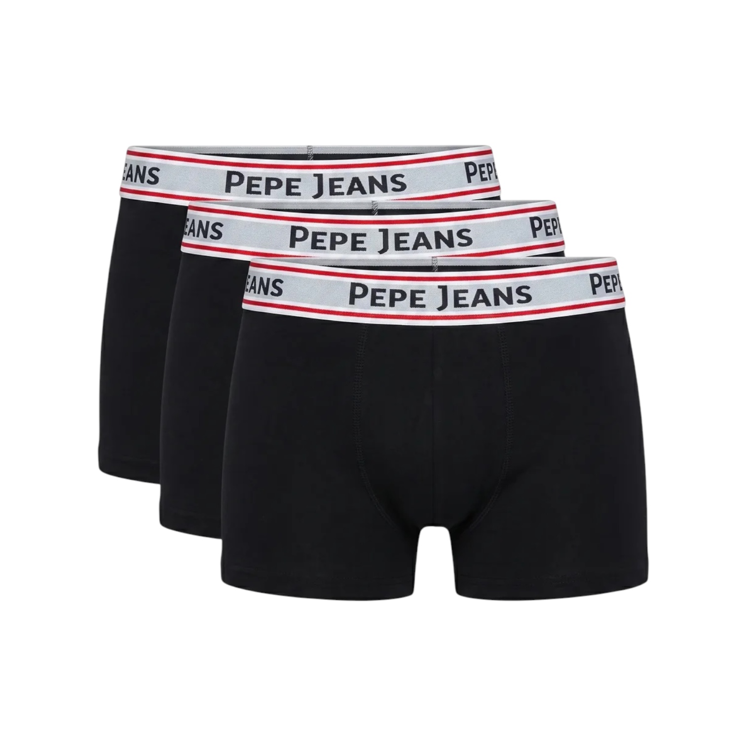 מארז 3 בוקסרים PEPE JEANS STRETCH COTTON BOXER