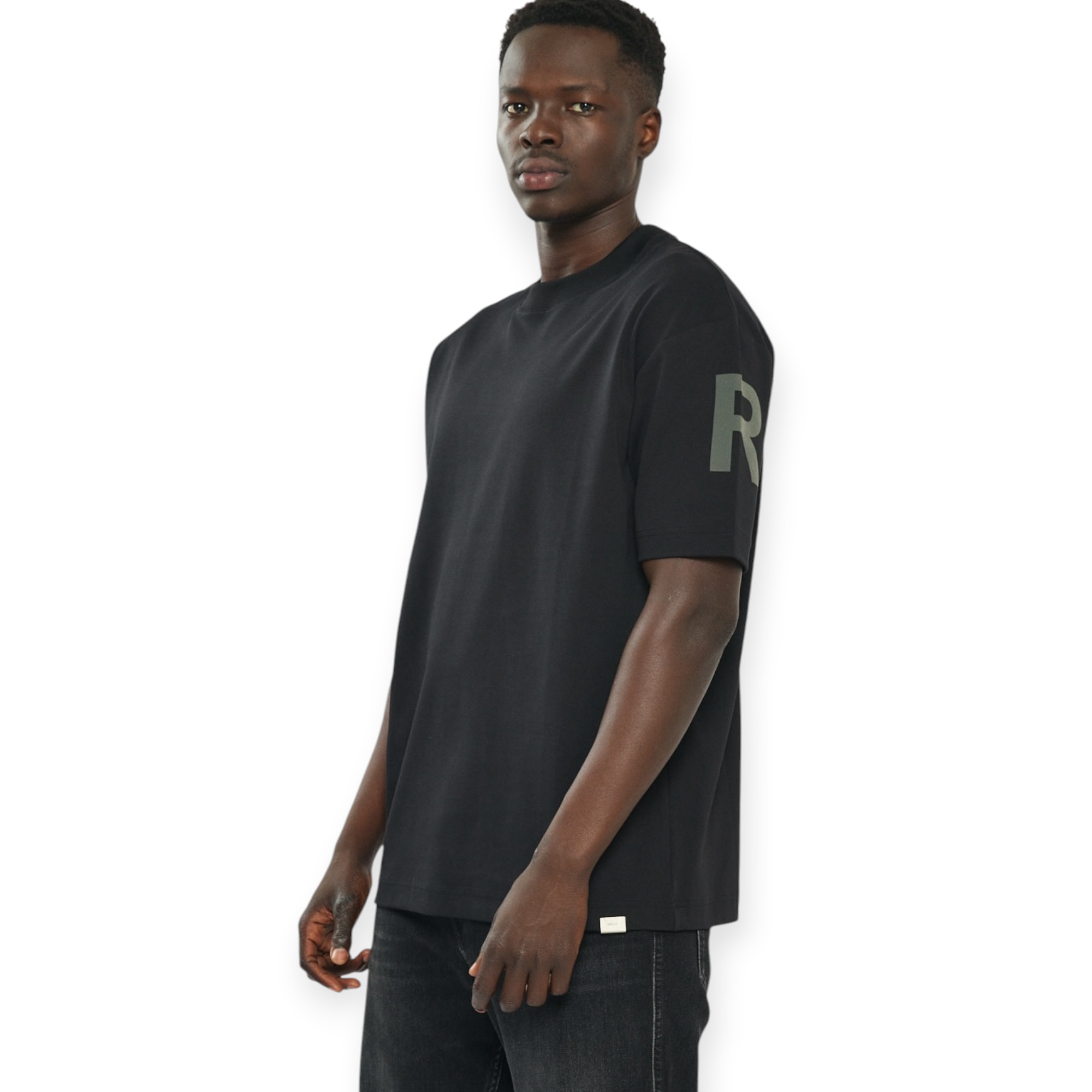חולצה גברים REPLAY AMMONIA OS SS SHIRT