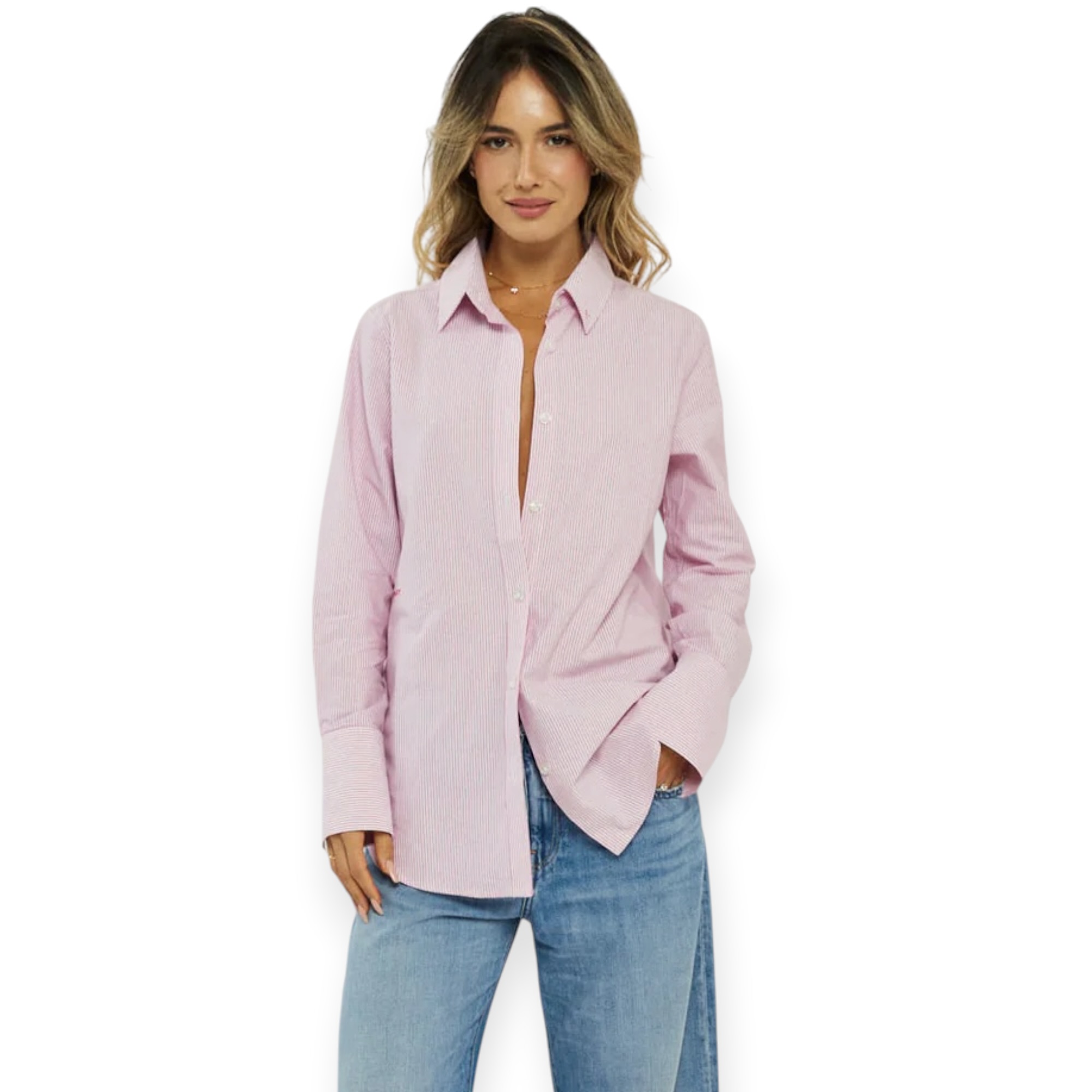 חולצה נשים מכופתרת REPLAY BUTTOND SHIRT