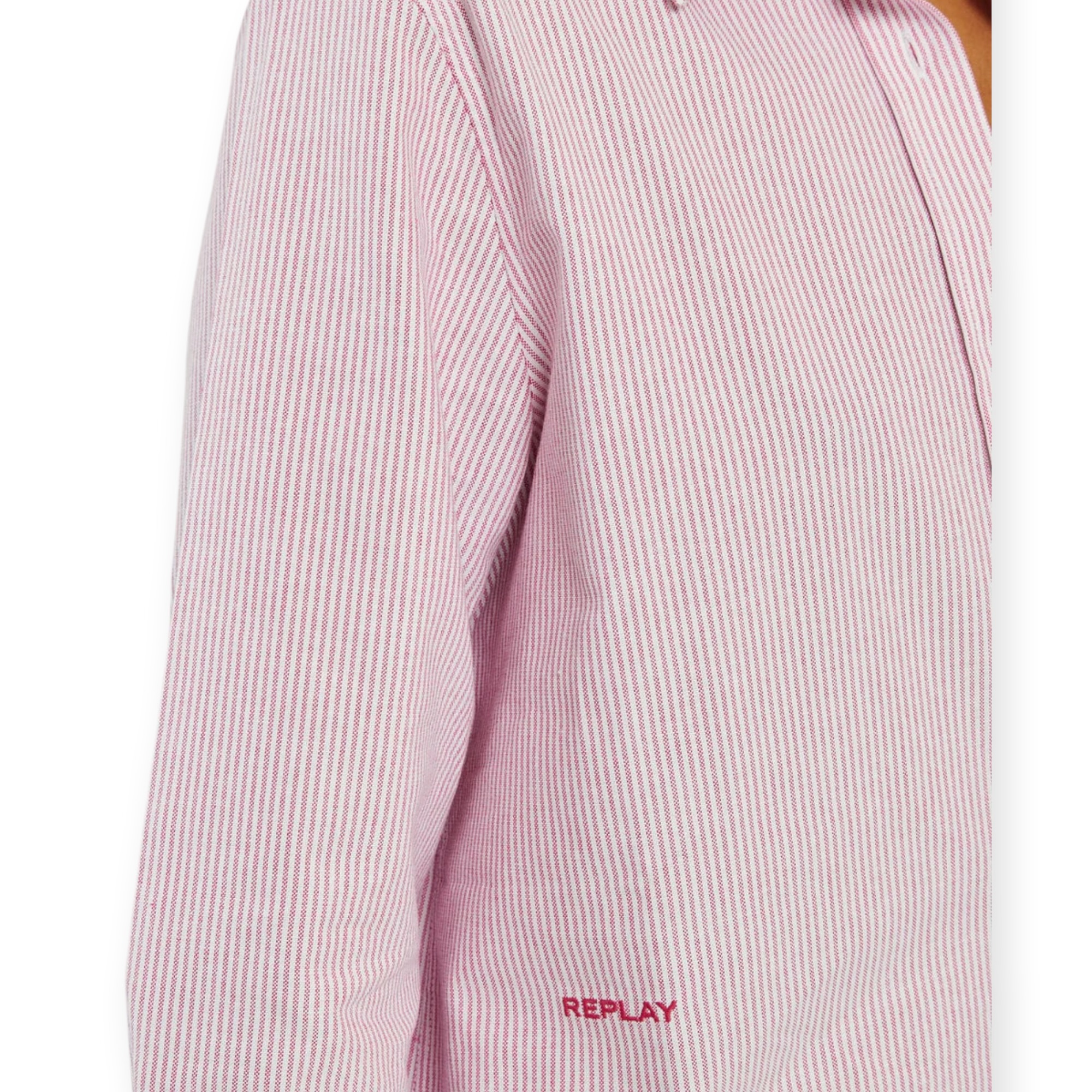 חולצה נשים מכופתרת REPLAY BUTTOND SHIRT