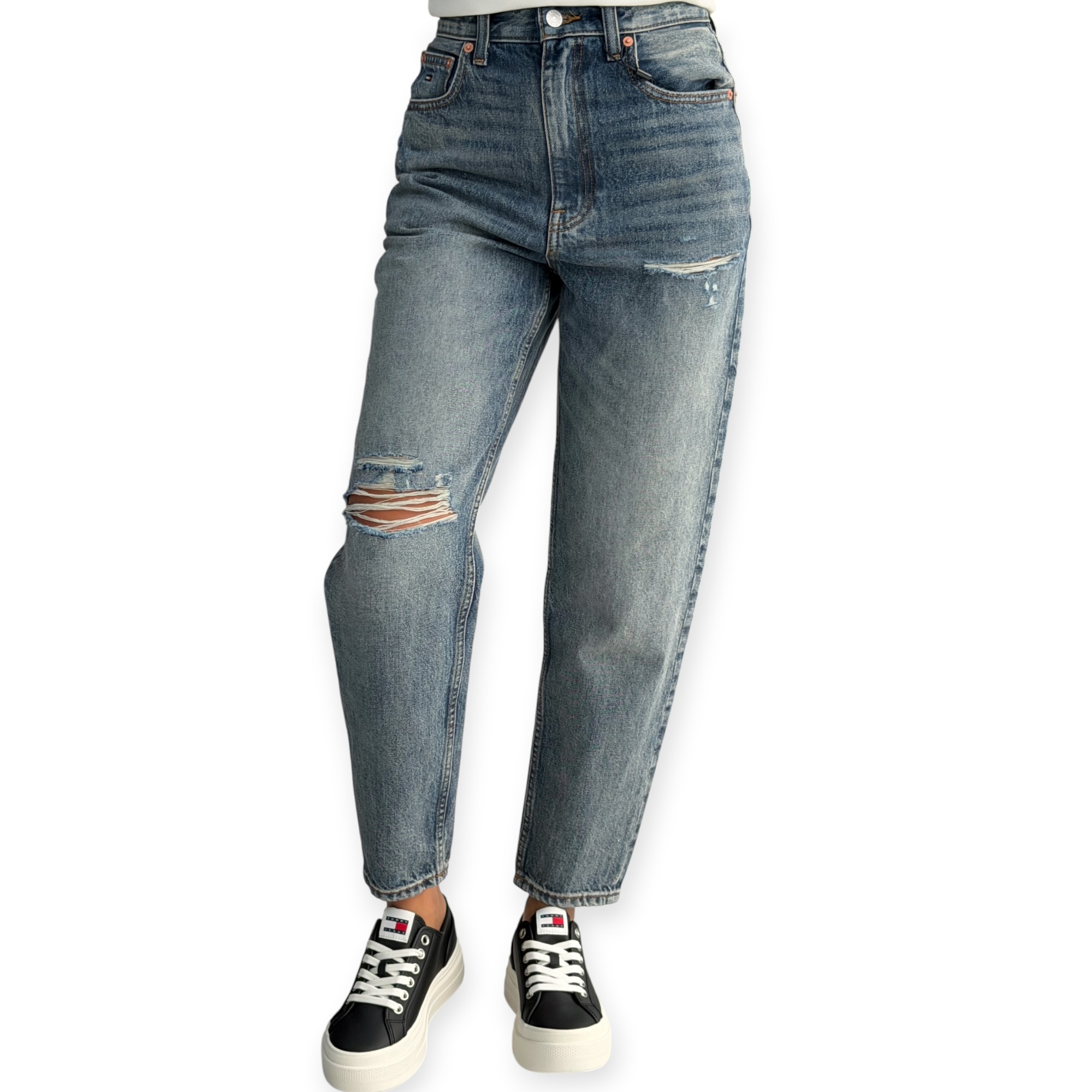 גינס נשים TOMMY HILFIGER MOM JEAN