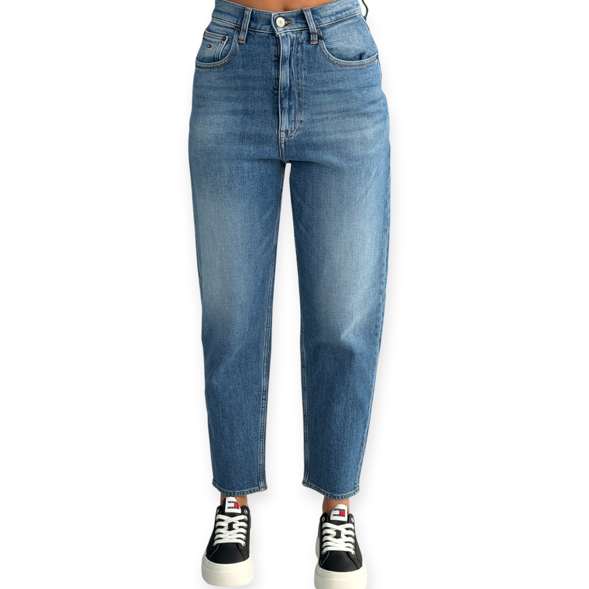 גינס נשים TOMMY HILFIGER MOM JEAN