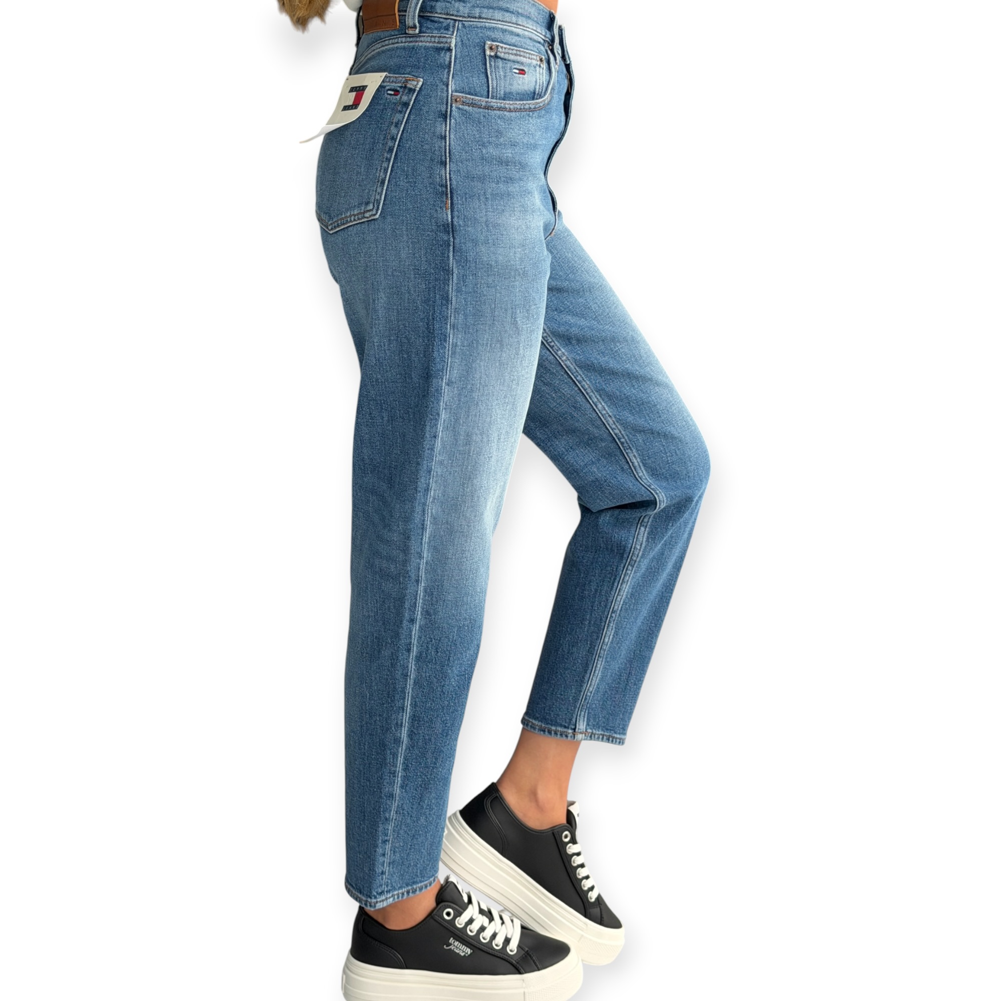 גינס נשים TOMMY HILFIGER MOM JEAN