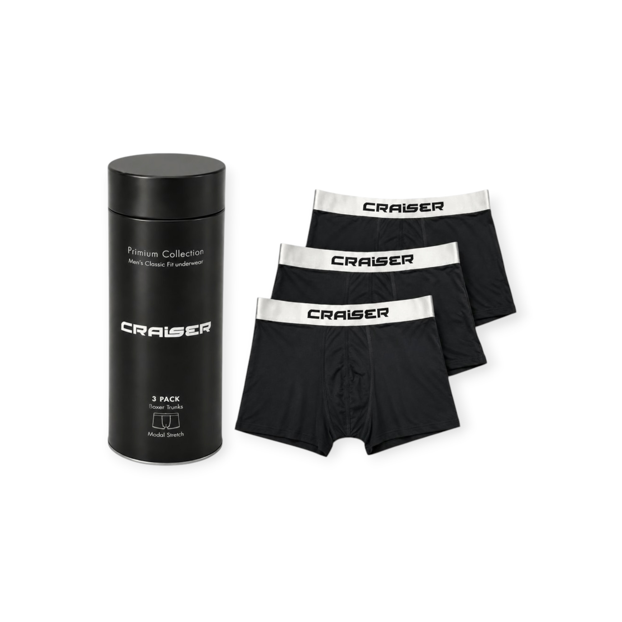 מארז גברים 3 בוקסרים CRAISER BOXER TRUNKS MODAL