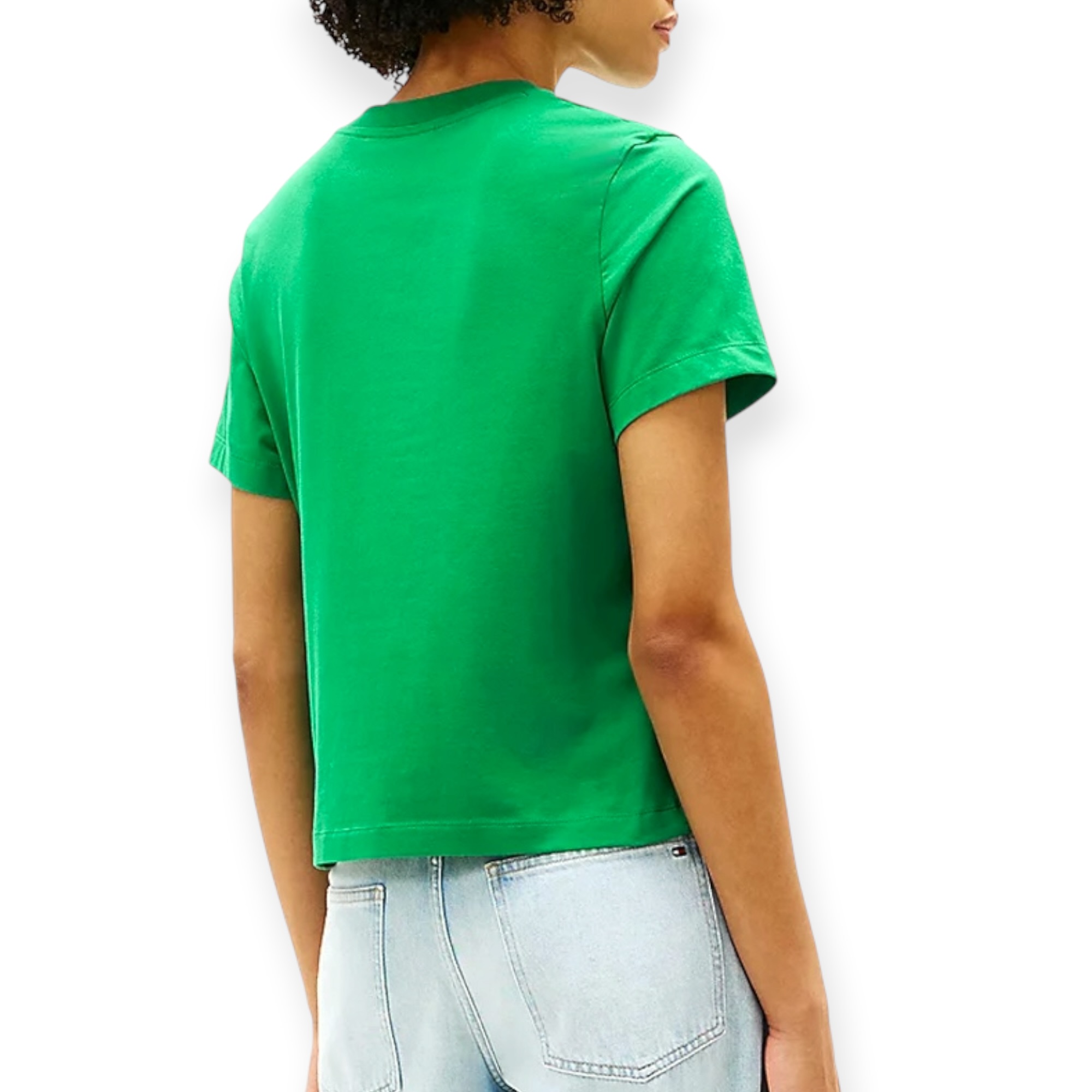 חולצה TOMMY HILFIGER SCRIPT REG TEE חולצה TOMMY HILFIGER SCRIPT REG TEE