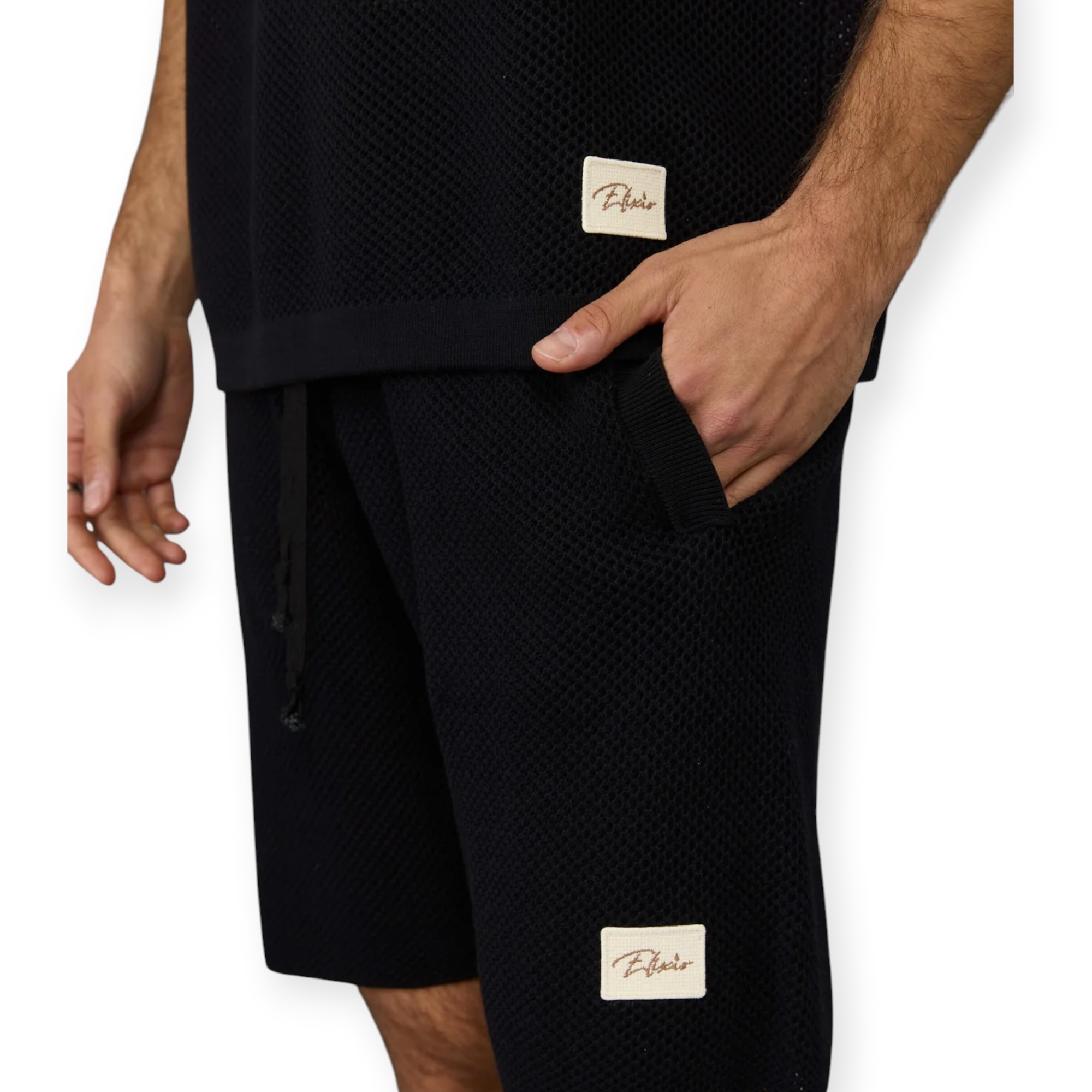 חליפה גברים ELIXIR KNITTED MESH SET חליפה גברים ELIXIR KNITTED MESH SET