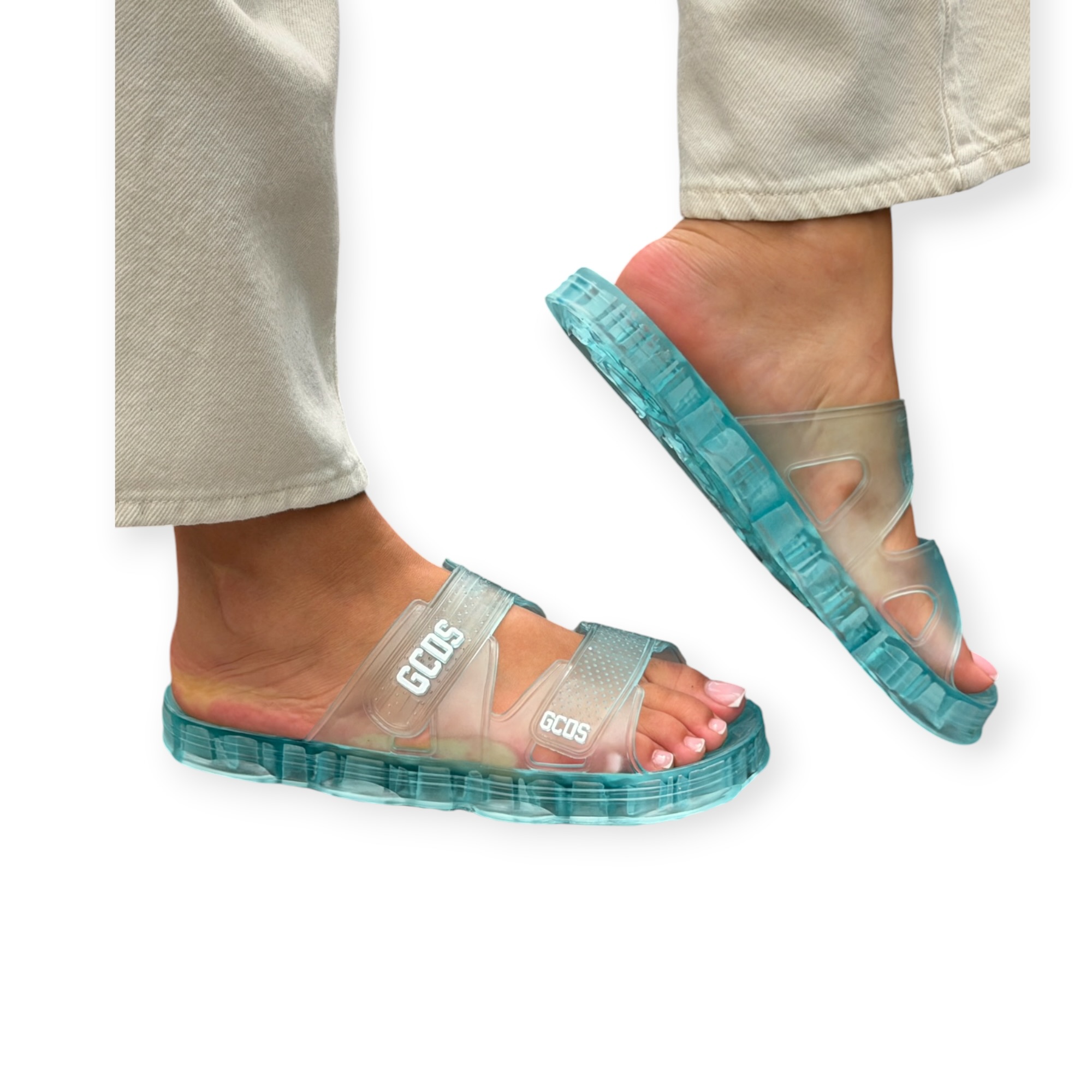 נעלי נשים GCDS WOMEN SLIDERS FLAT