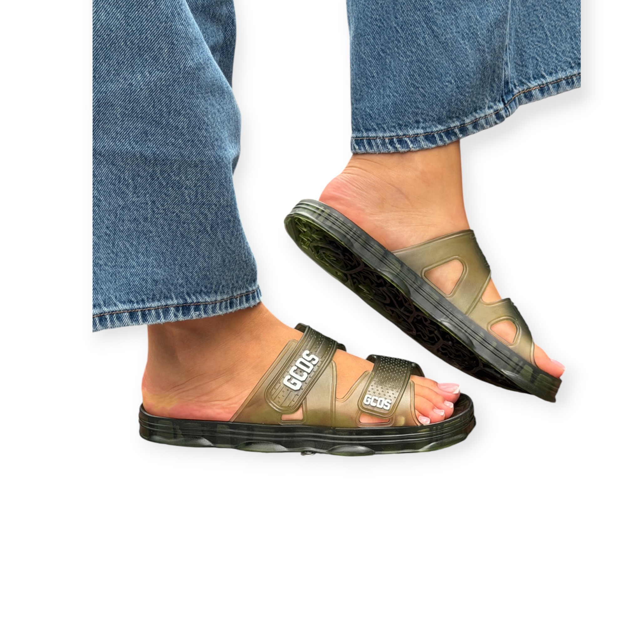 נעלי נשים GCDS WOMEN SLIDERS FLAT
