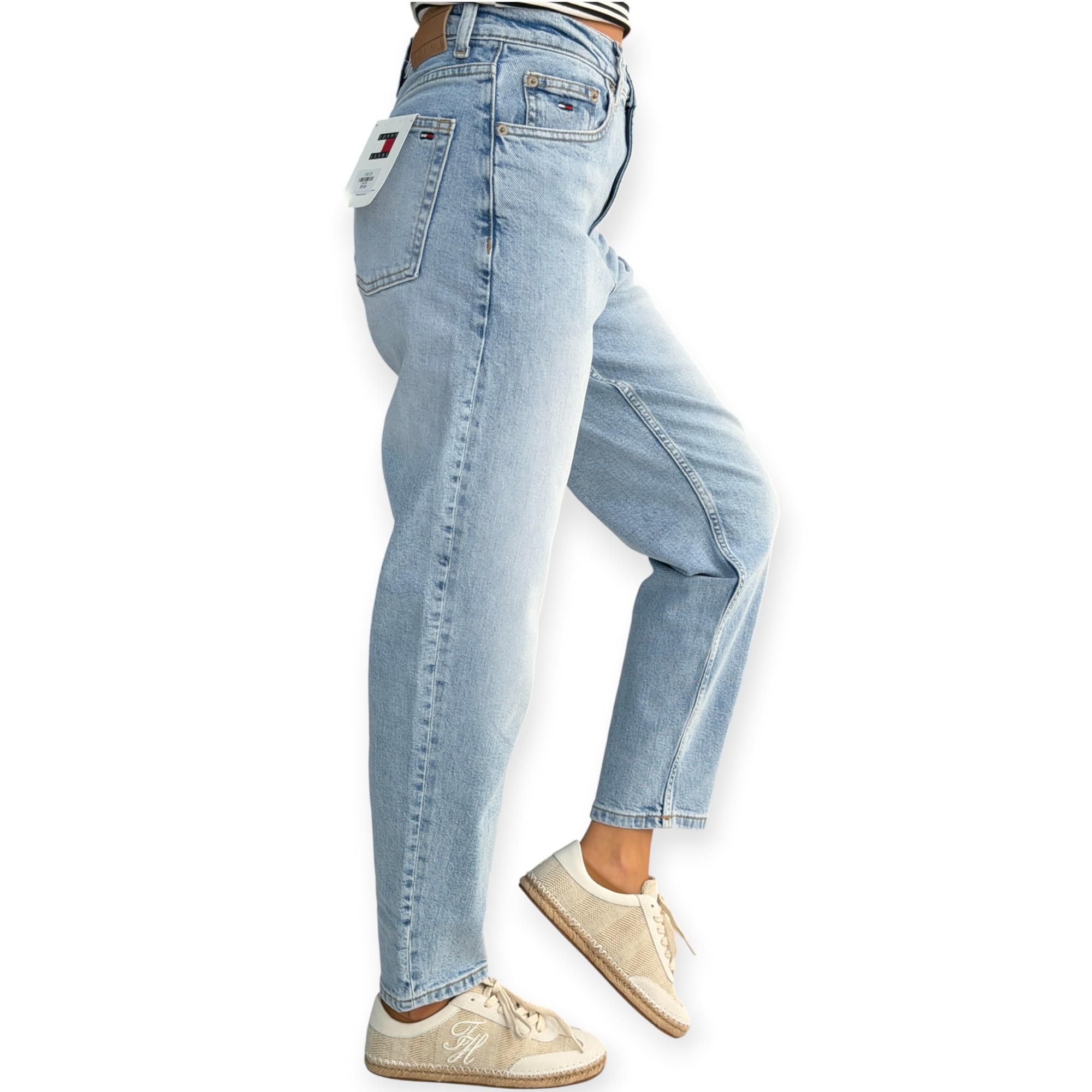 גינס נשים TOMMY HILFIGER MOM JEAN גינס נשים TOMMY HILFIGER MOM JEAN