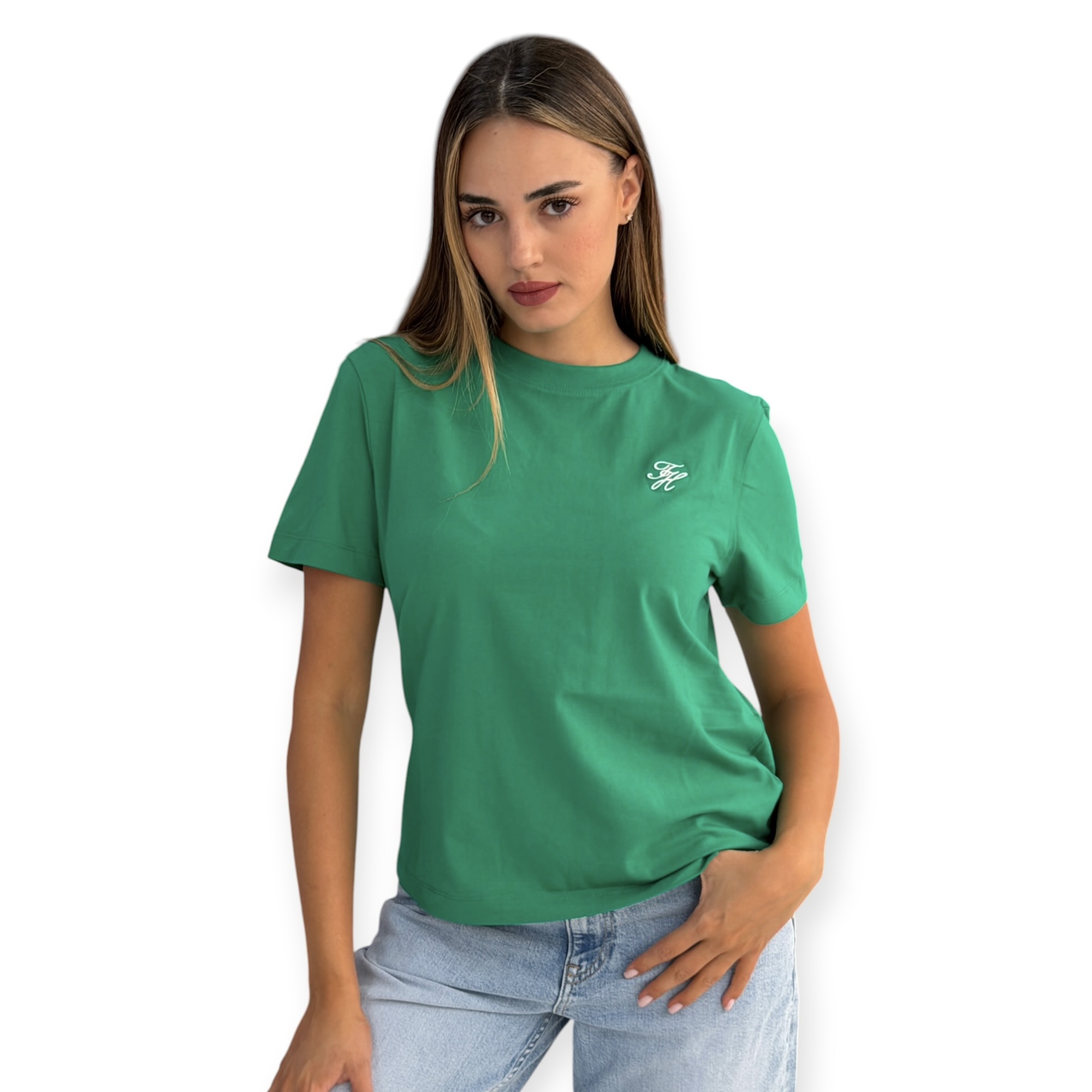 חולצה TOMMY HILFIGER SCRIPT REG TEE