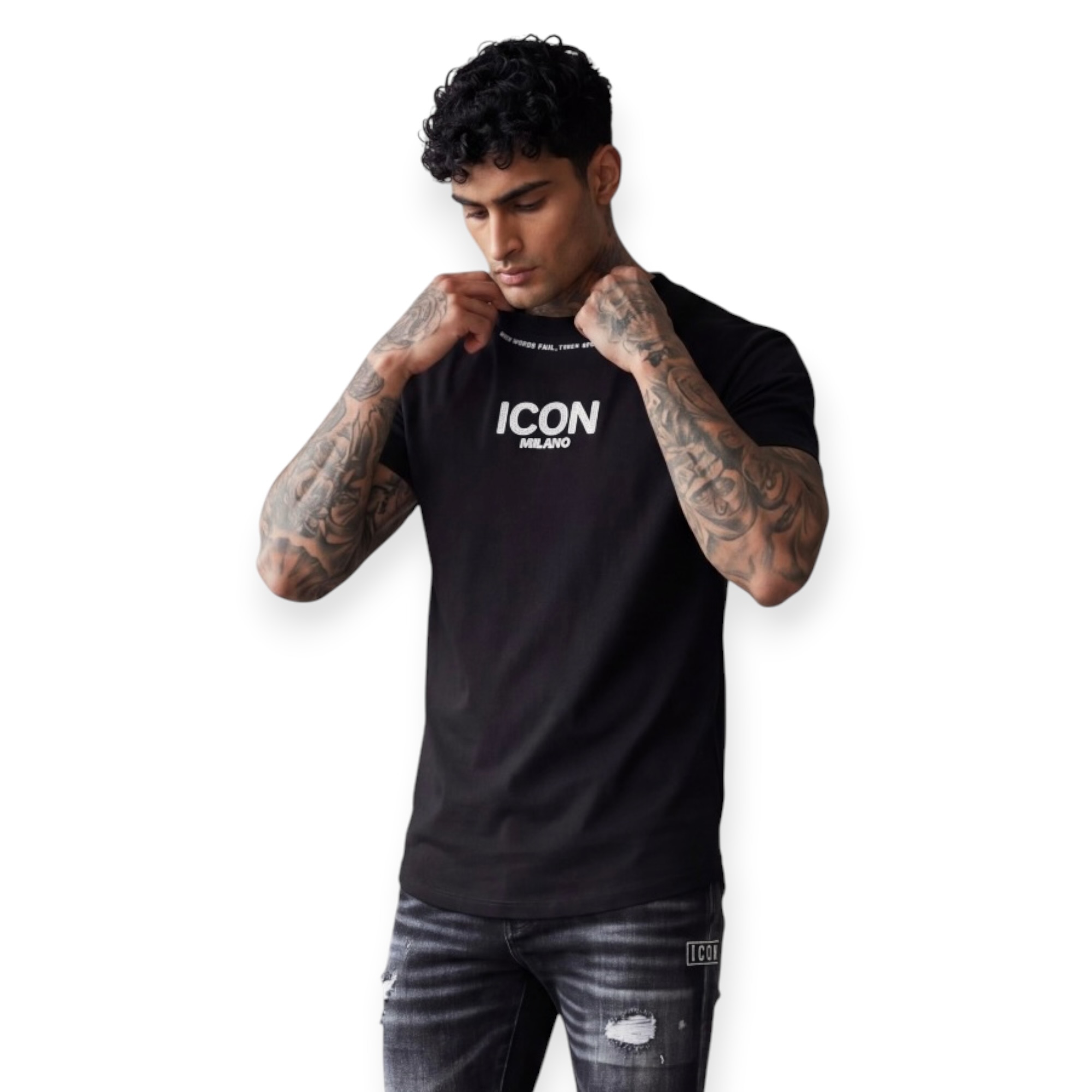 חולצה גברים ICON MILANO SS SHIRT