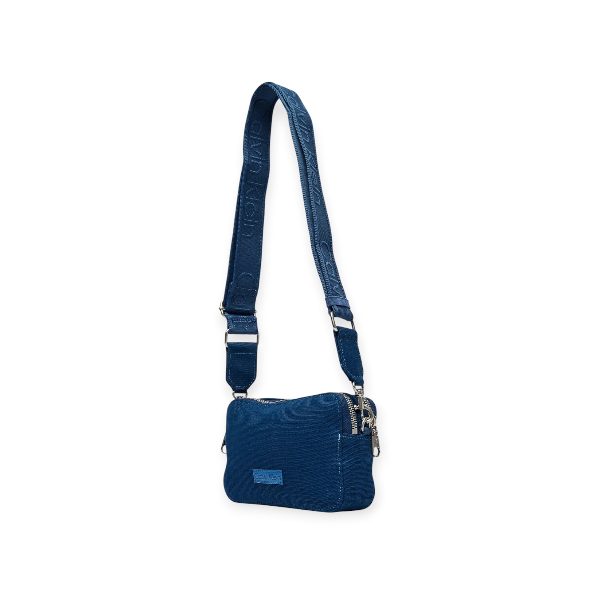 תיק CALVIN KLEIN WEBBING CANVAS BAG תיק CALVIN KLEIN WEBBING CANVAS BAG