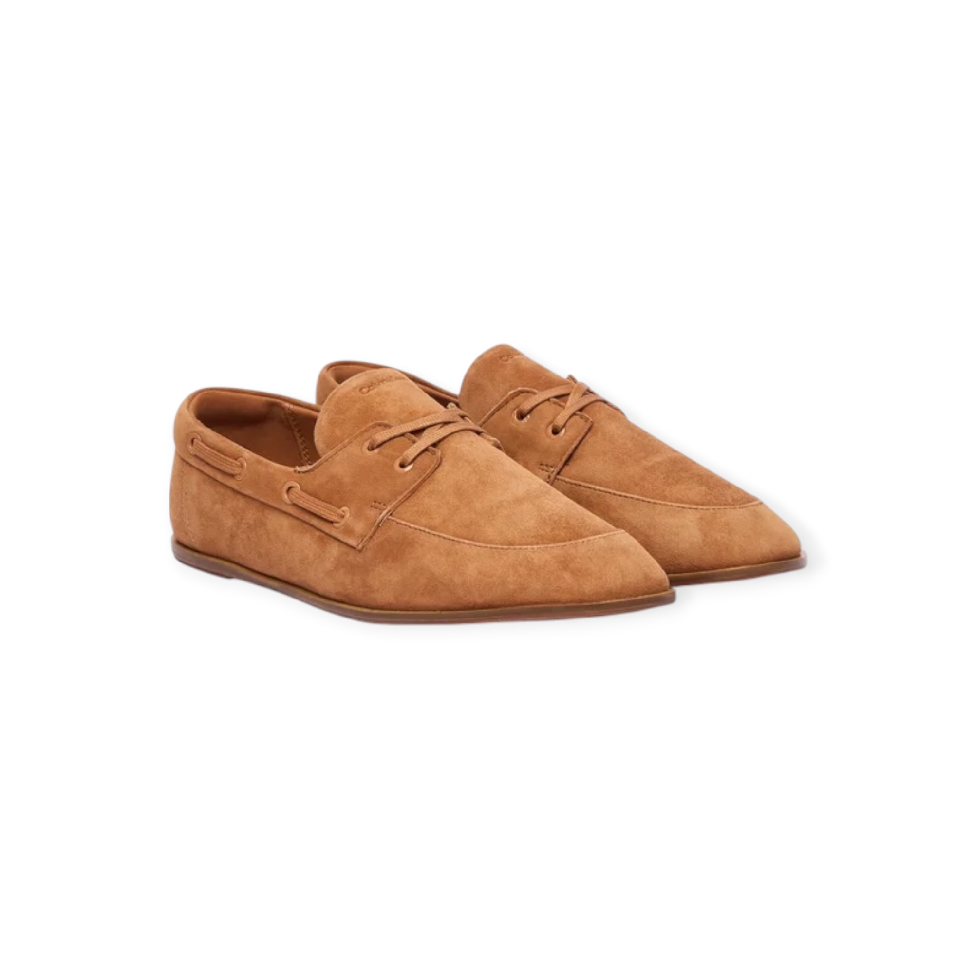 נעלי נשים CALVIN KLEIN ESS BOATSHOE SUEDE