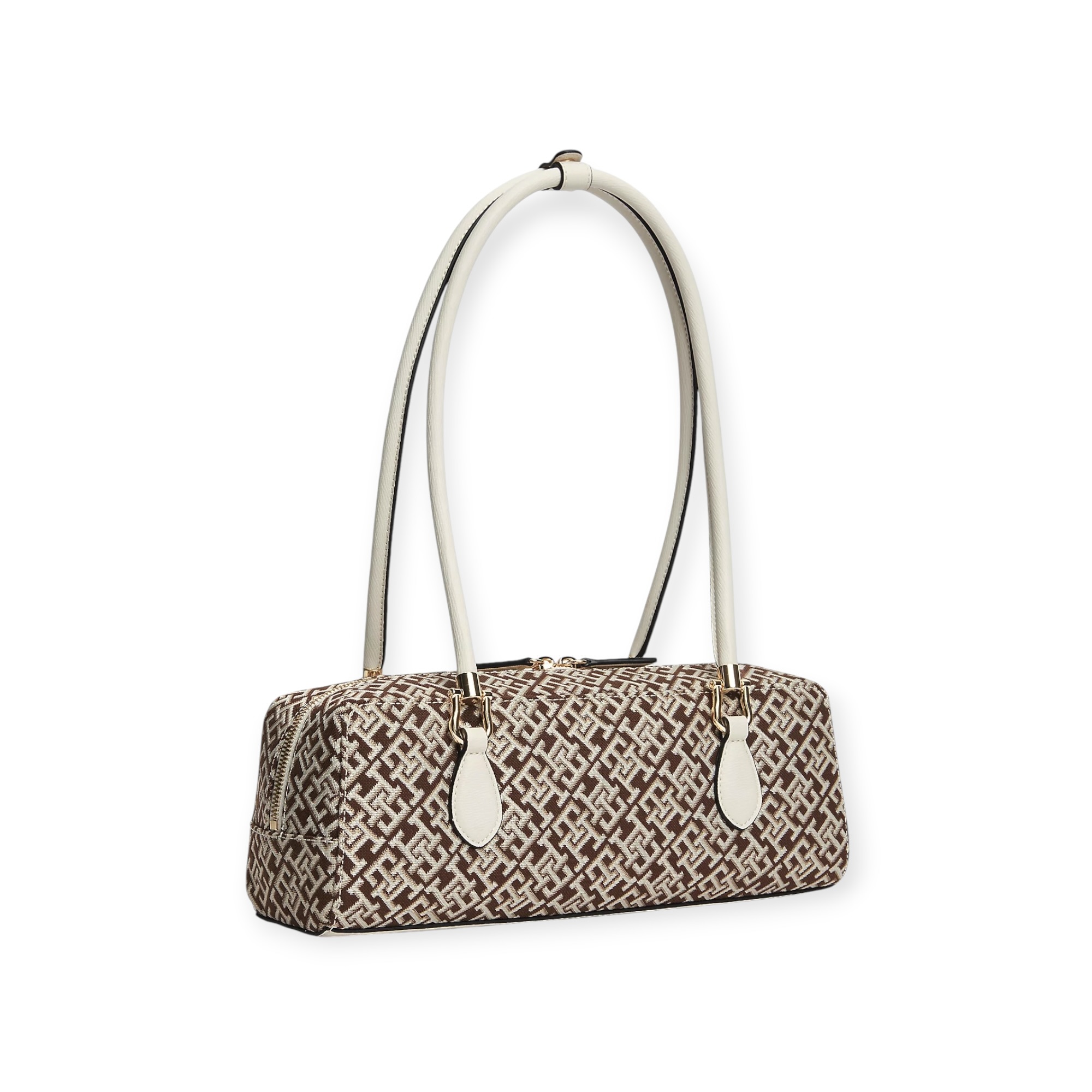 תיק נשים TOMMY HILFIGER JACQUARD SHOULDER BAG תיק נשים TOMMY HILFIGER JACQUARD SHOULDER BAG