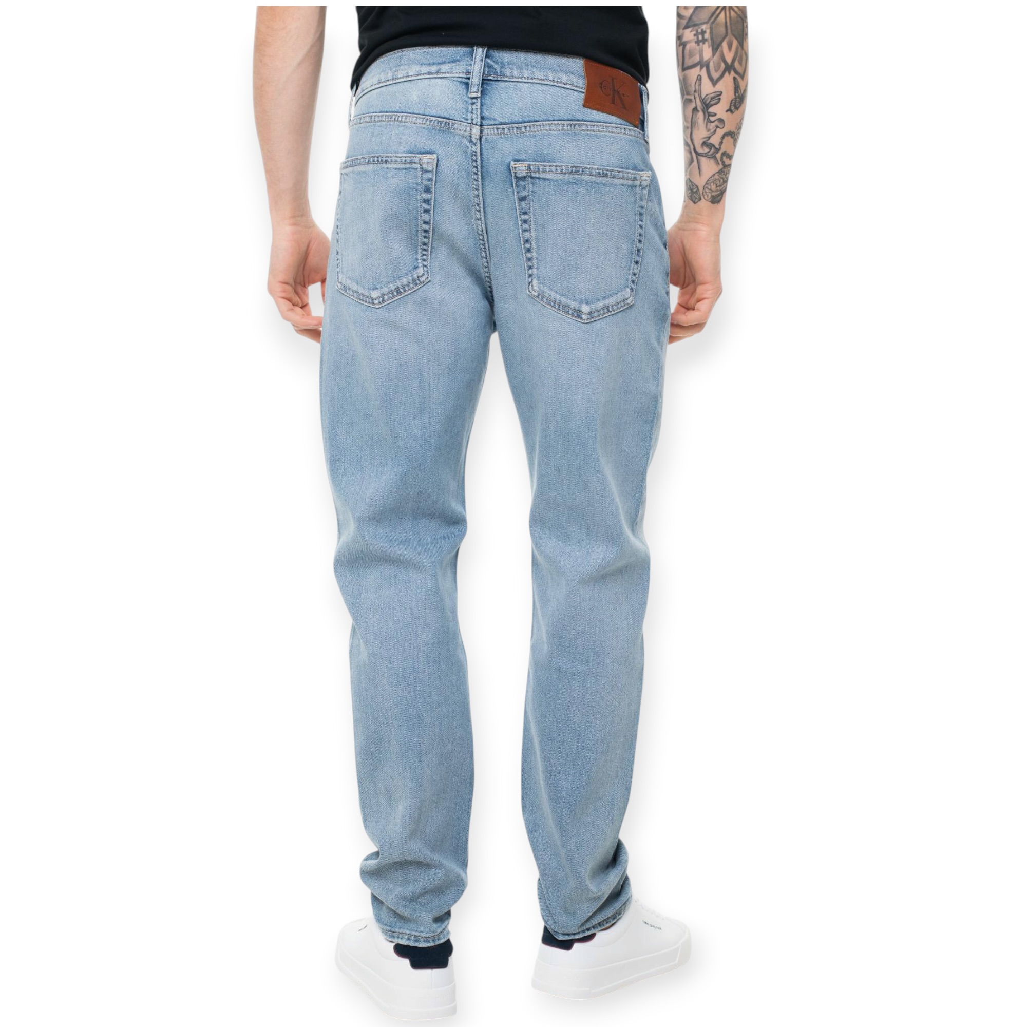 גינס גברים CALVIN KLEIN SCLASSIC TAPER JEANS