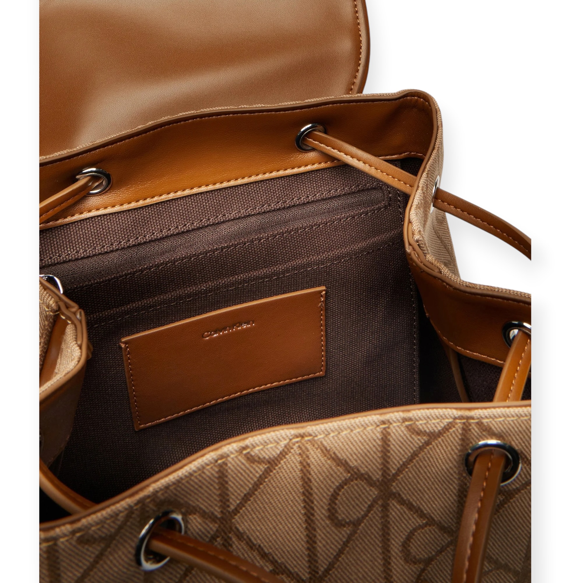 תיק נשים CALVIN KLEIN JACQUARD BACKPACK תיק נשים CALVIN KLEIN JACQUARD BACKPACK