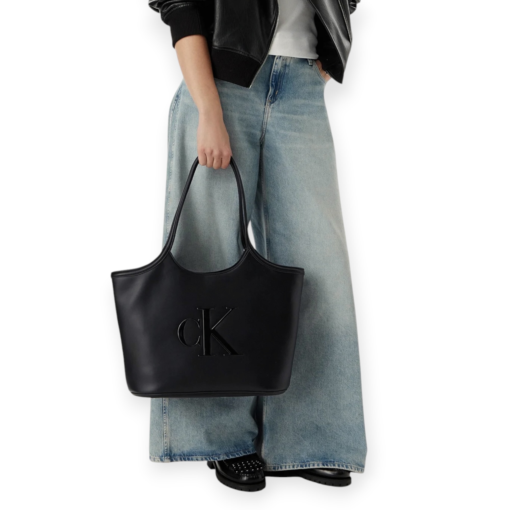 תיק נשים CALVIN KLEIN BOLD SHOPPER BAG