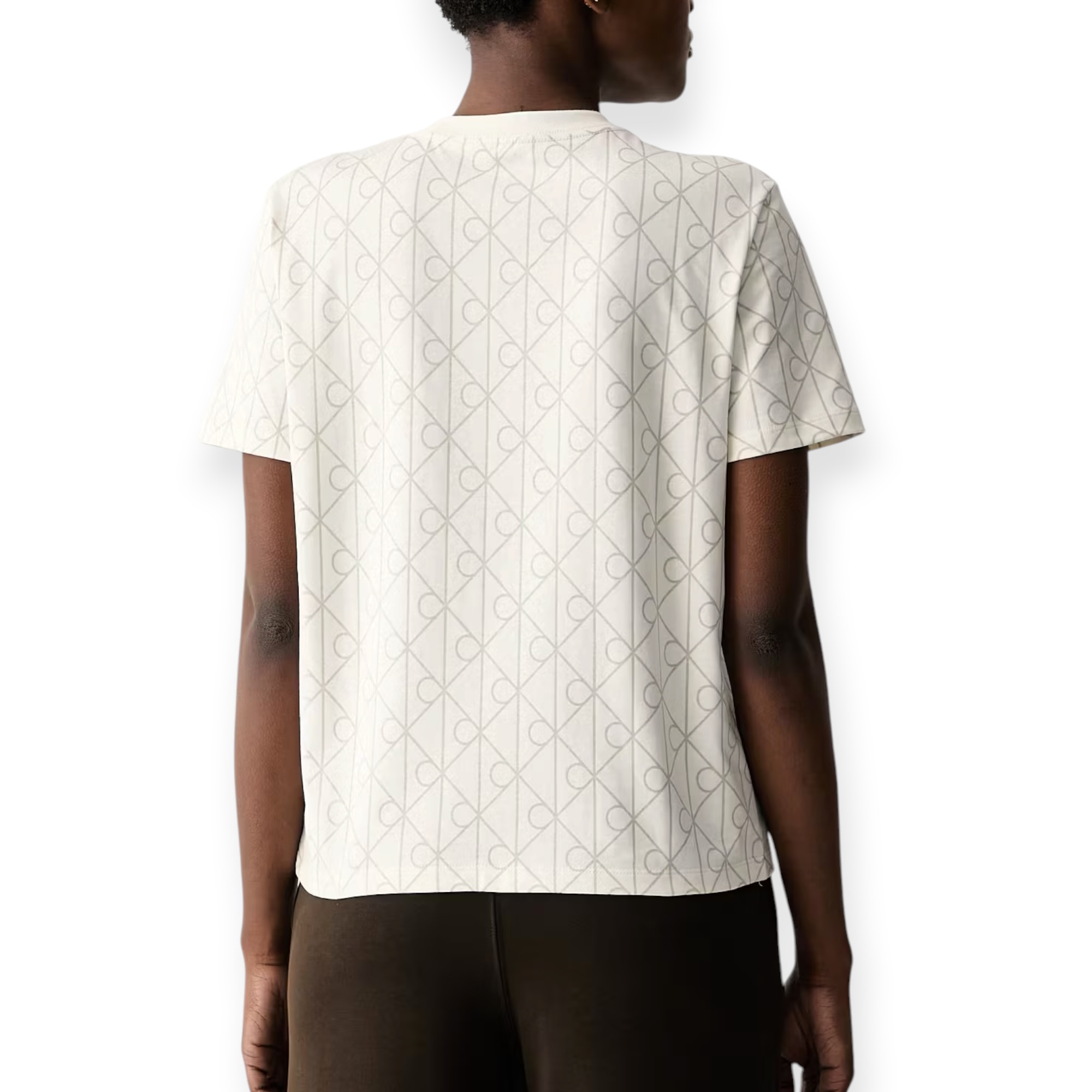 חולצה נשים CALVIN KLEIN CKASSIC AOP TEE
