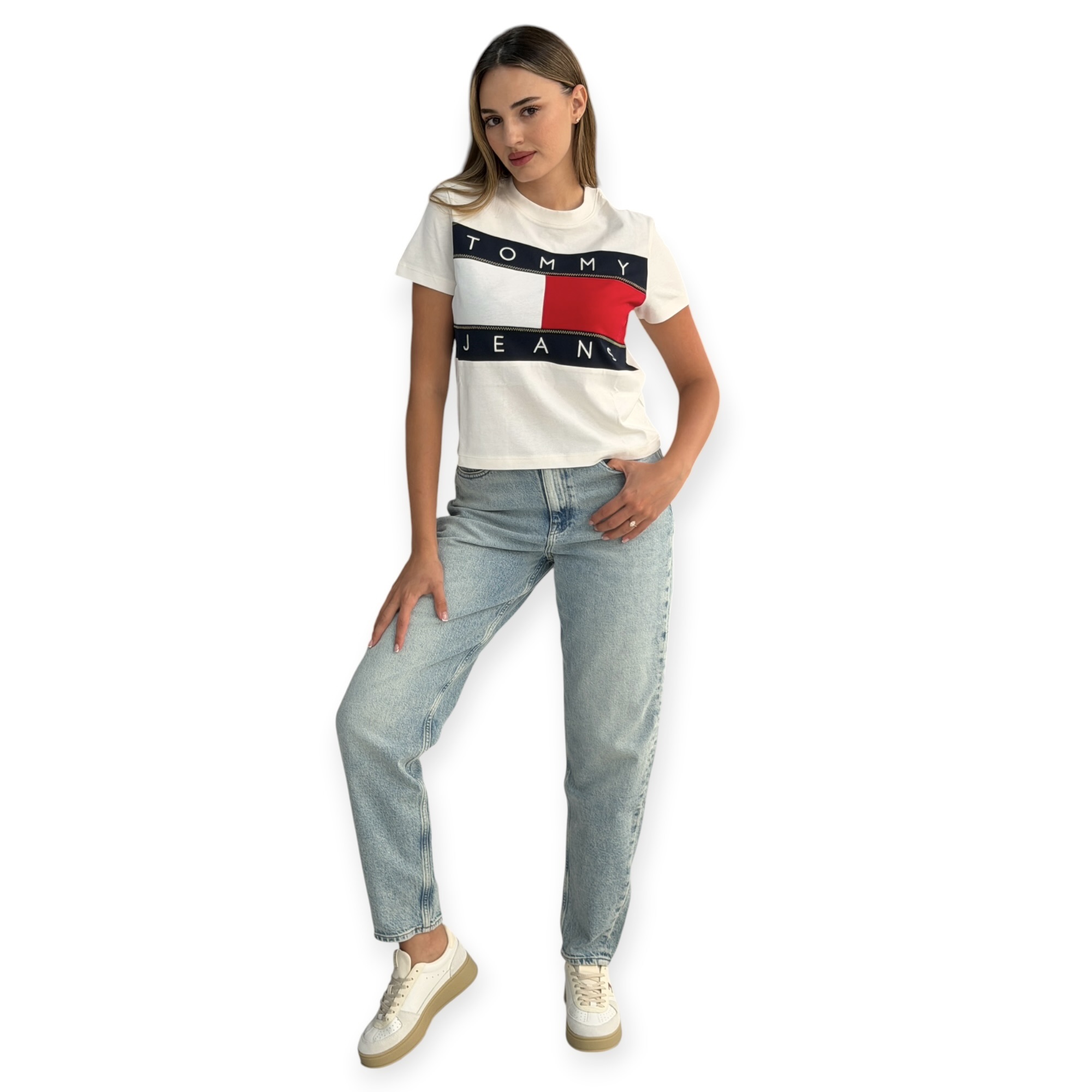 חולצה נשים TOMMY HILFIGER TEE