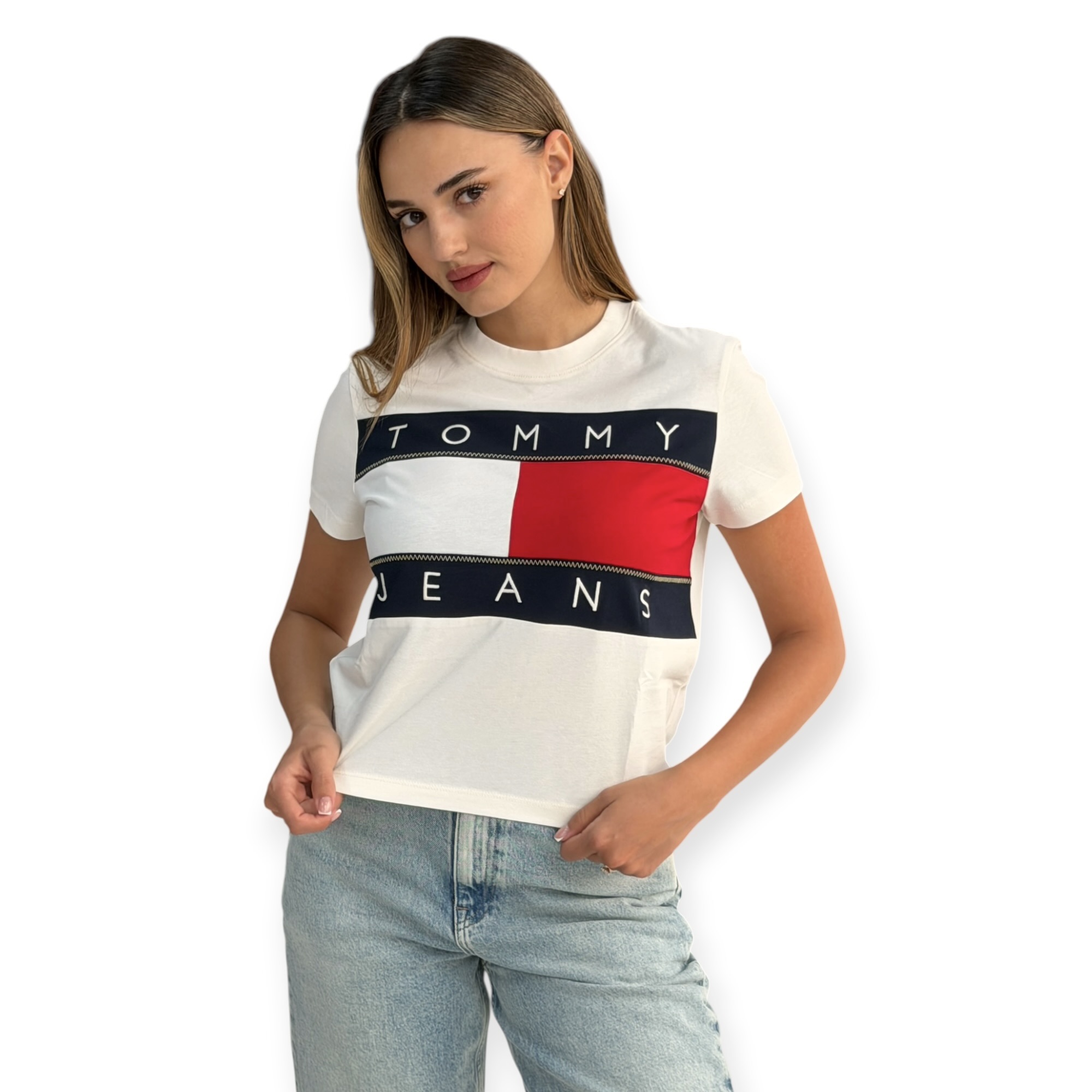 חולצה נשים TOMMY HILFIGER TEE