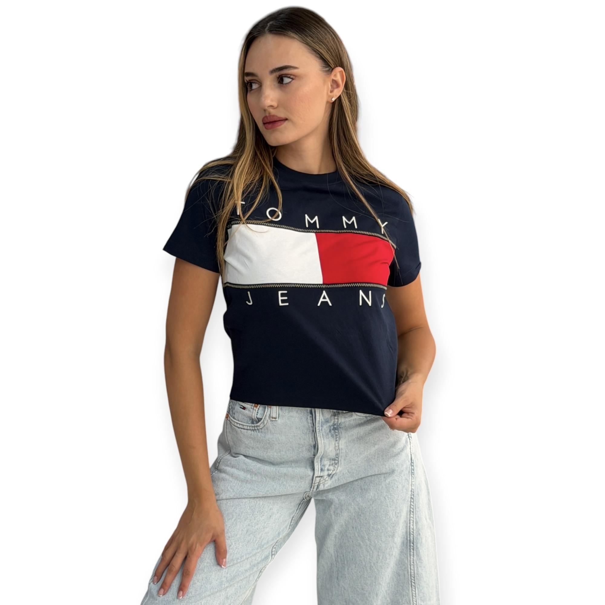 חולצה נשים TOMMY HILFIGER TEE