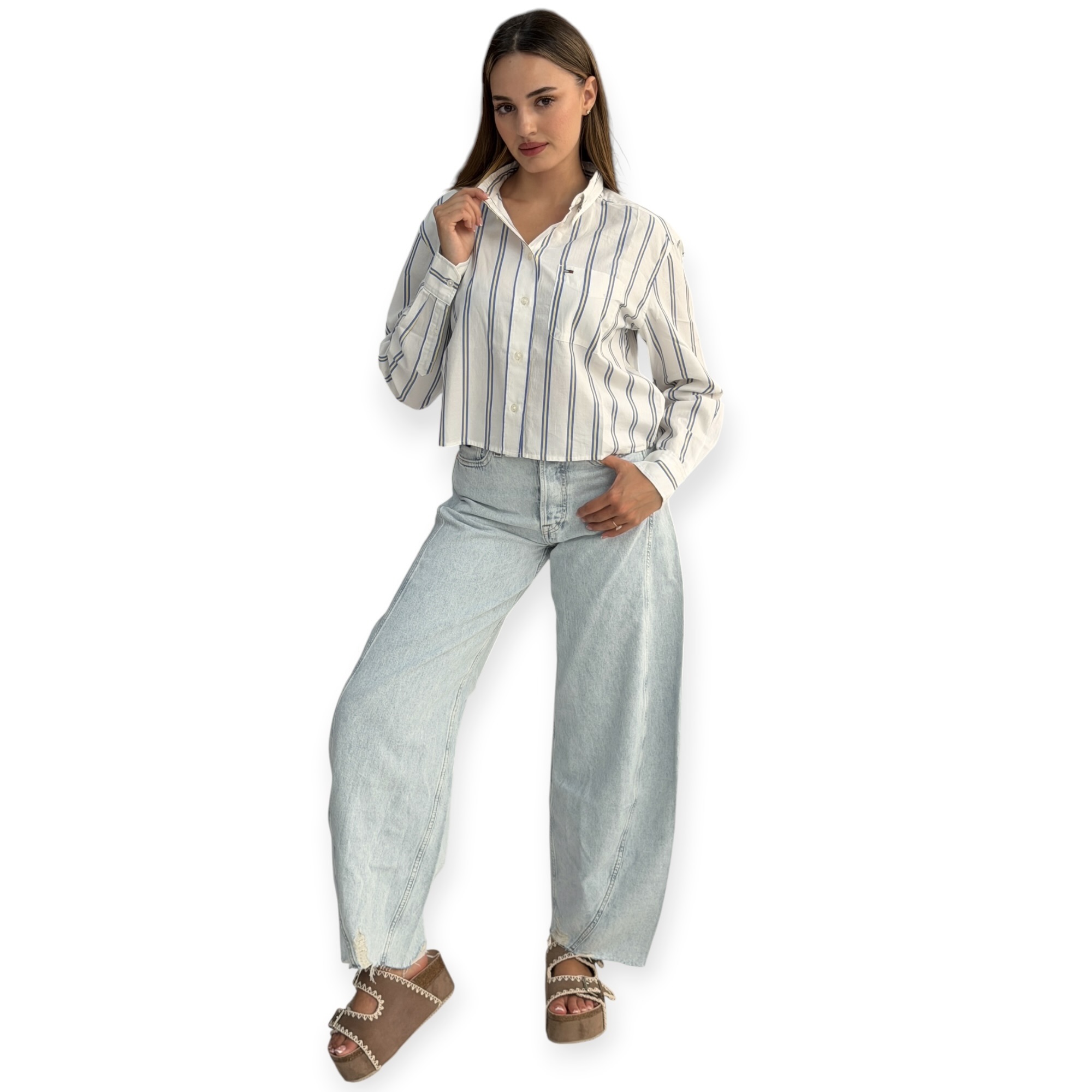 חולצה נשים TOMMY HILFIGER SHIRTS