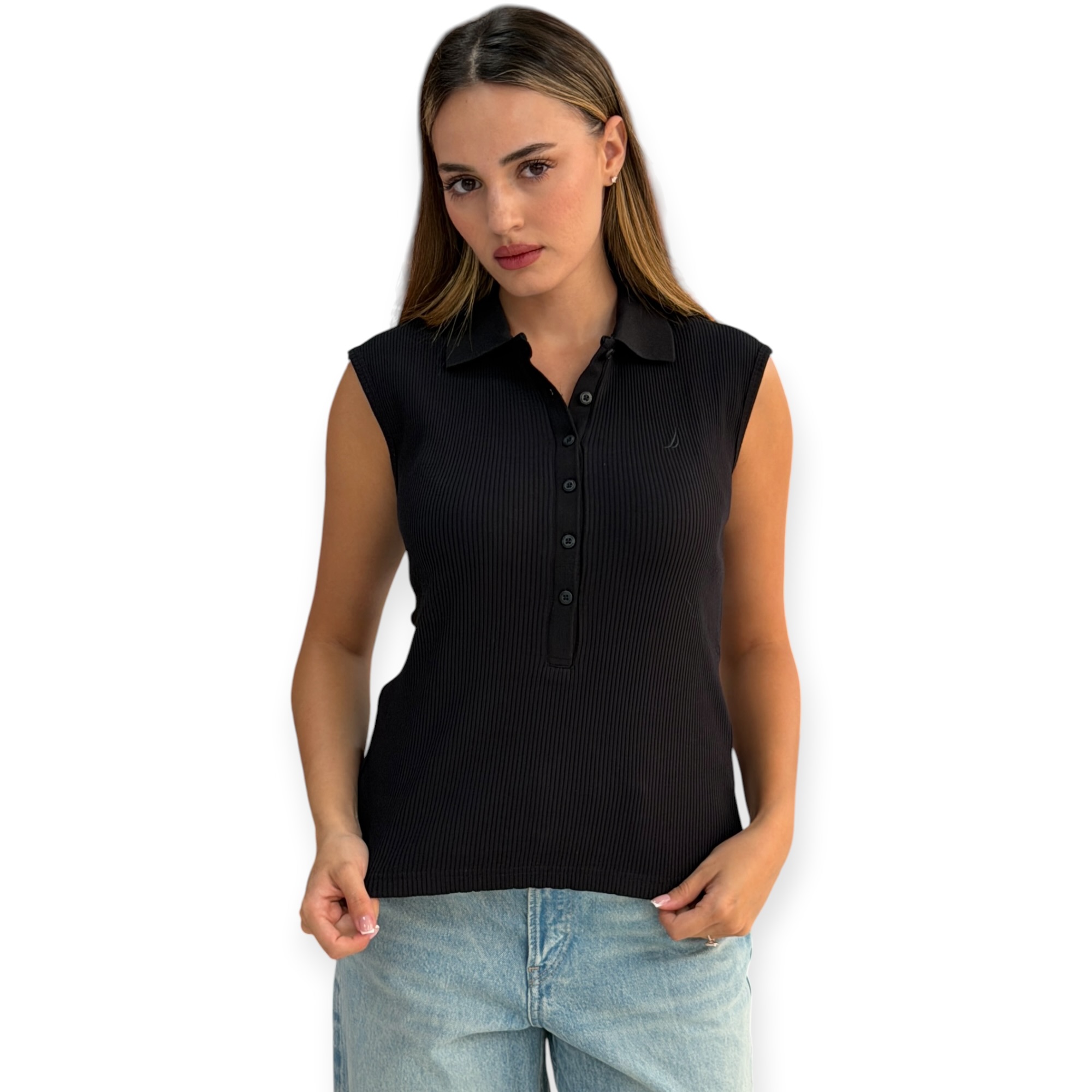 חולצת צווארון לנשים NAUTICA POLO
