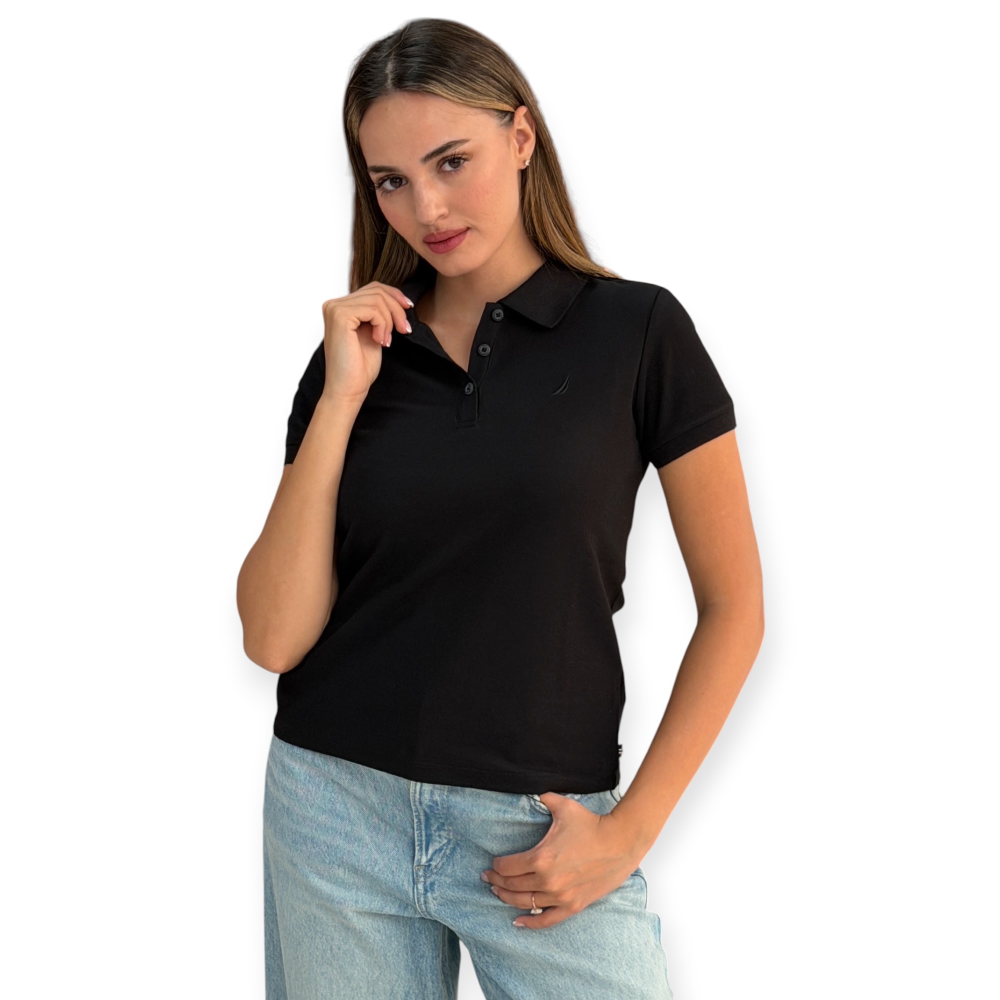 חולצת צווארון לנשים NAUTICA POLO