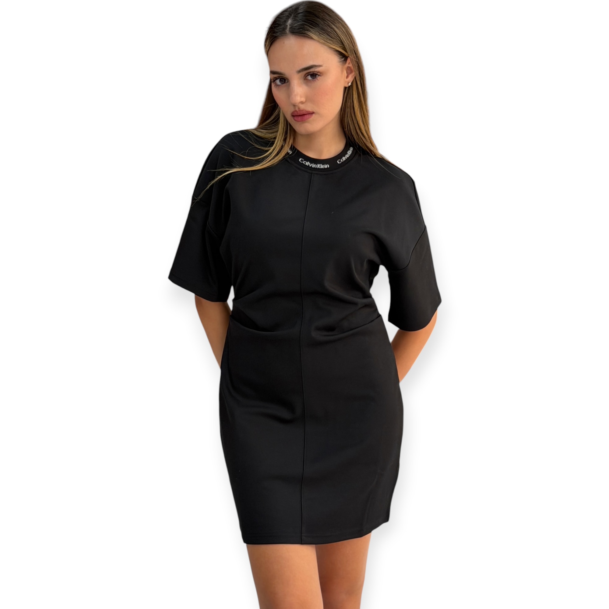 שמלה נשים CALVIN KLEIN DRESS שמלה נשים CALVIN KLEIN DRESS
